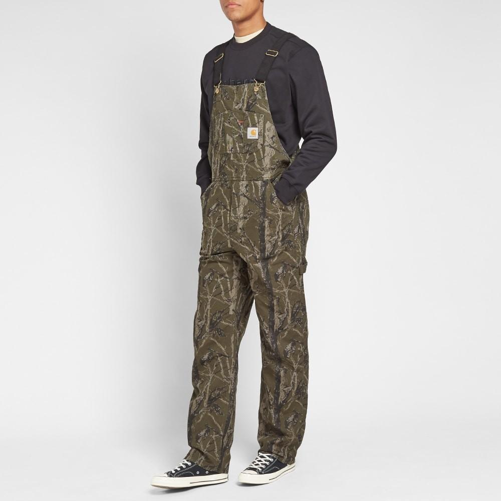 Carhartt WIP Canvas Bib Overall in Green for Men - Lyst