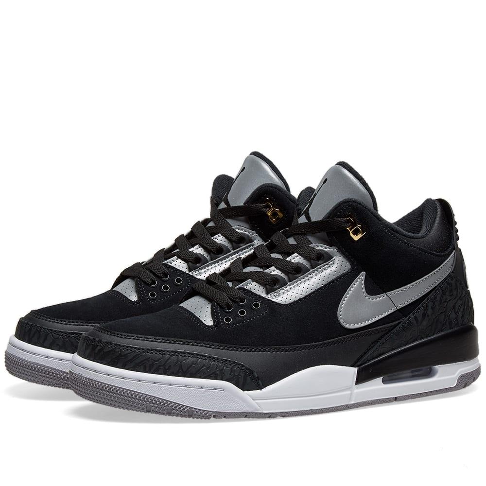 Nike Suede Air Jordan 3 Retro Tinker Hatfield in Black for Men - Lyst