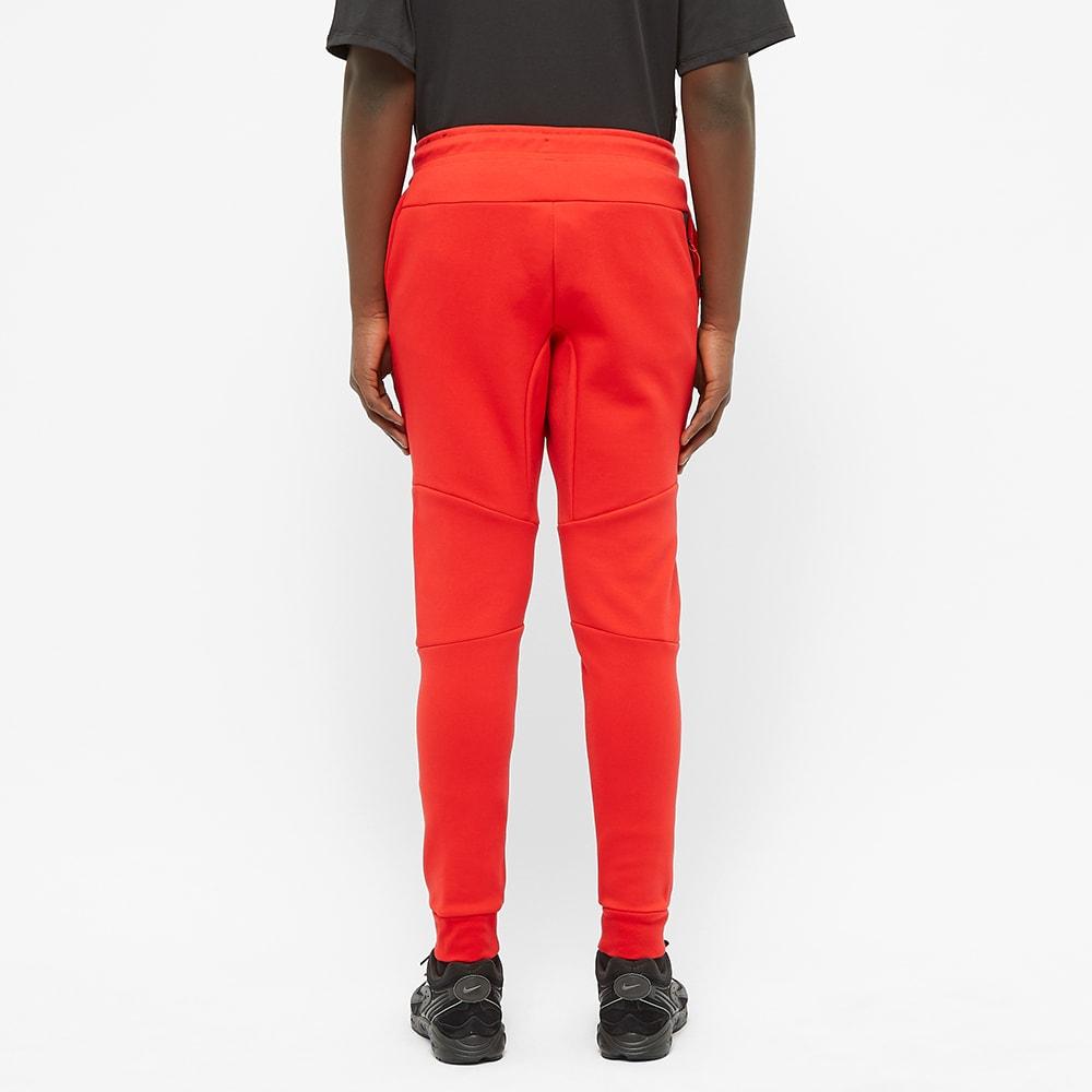 Nike Tech Fleece Jogger in Red for Men - Lyst