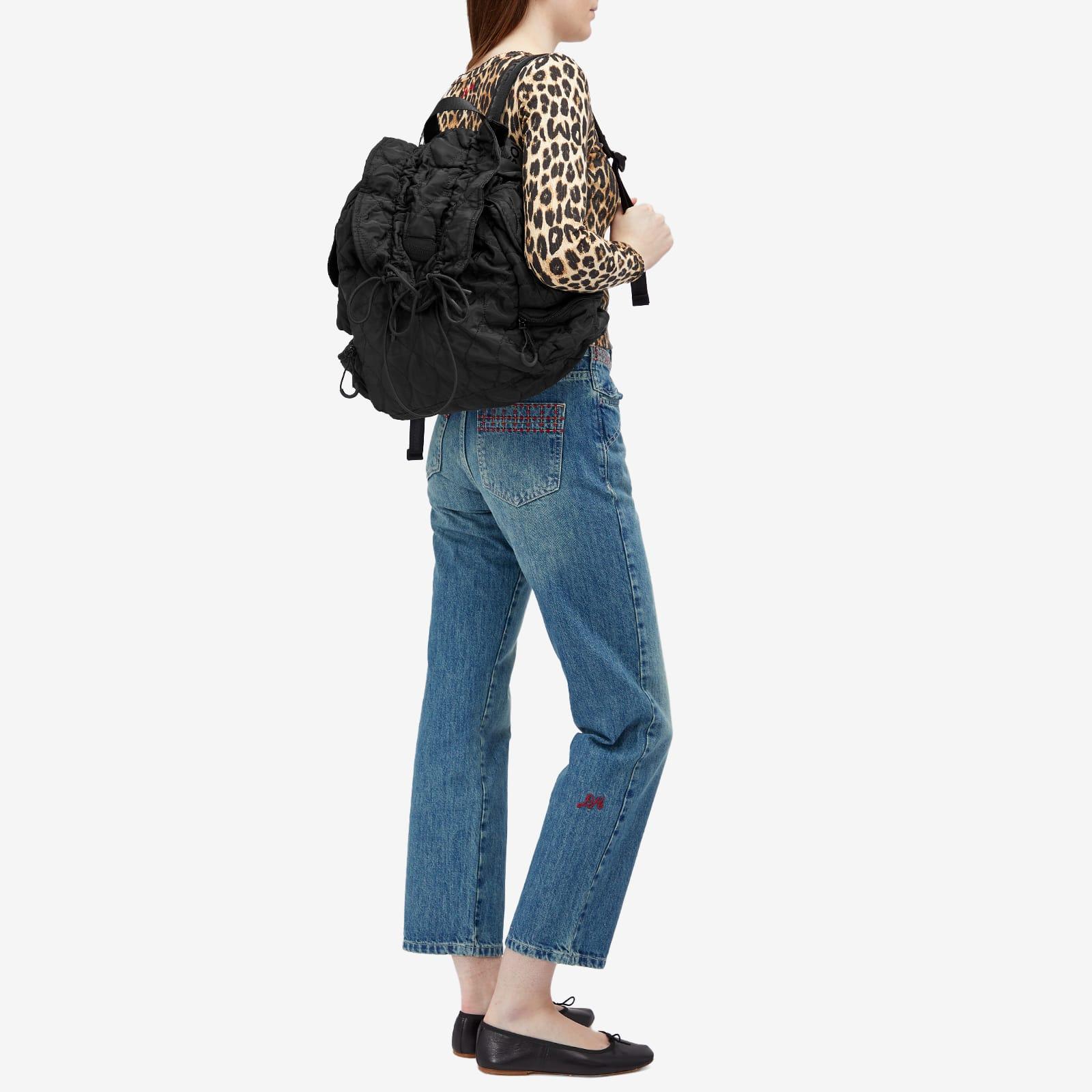 Damson Madder Ruched Backpack リュック 黒 バックパック ruched backpack – Damson Madder