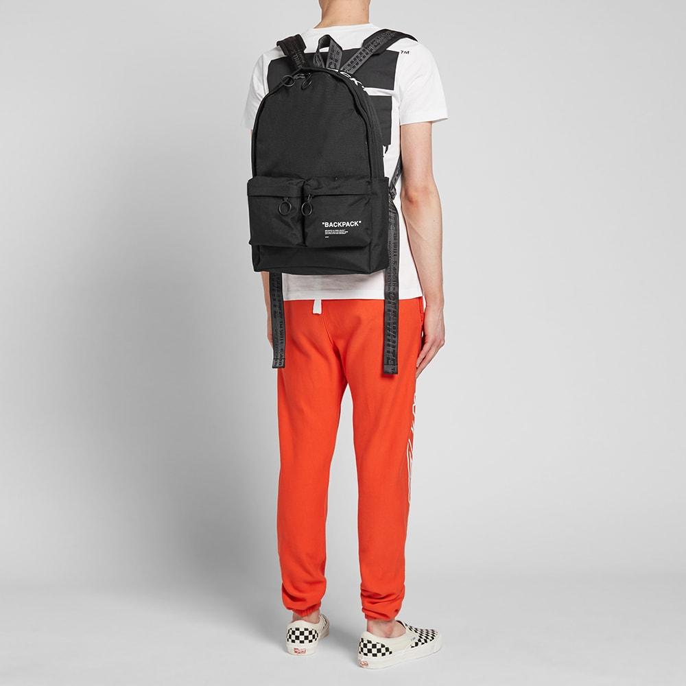 off white quote backpack