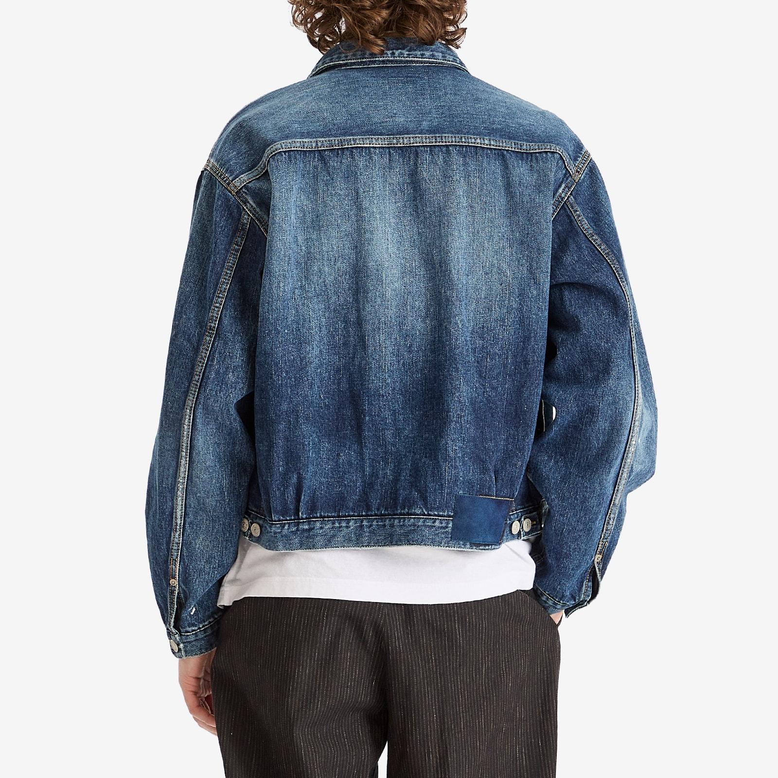 Visvim Ss 101X Damaged 1010 Jacket in Blue for Men | Lyst
