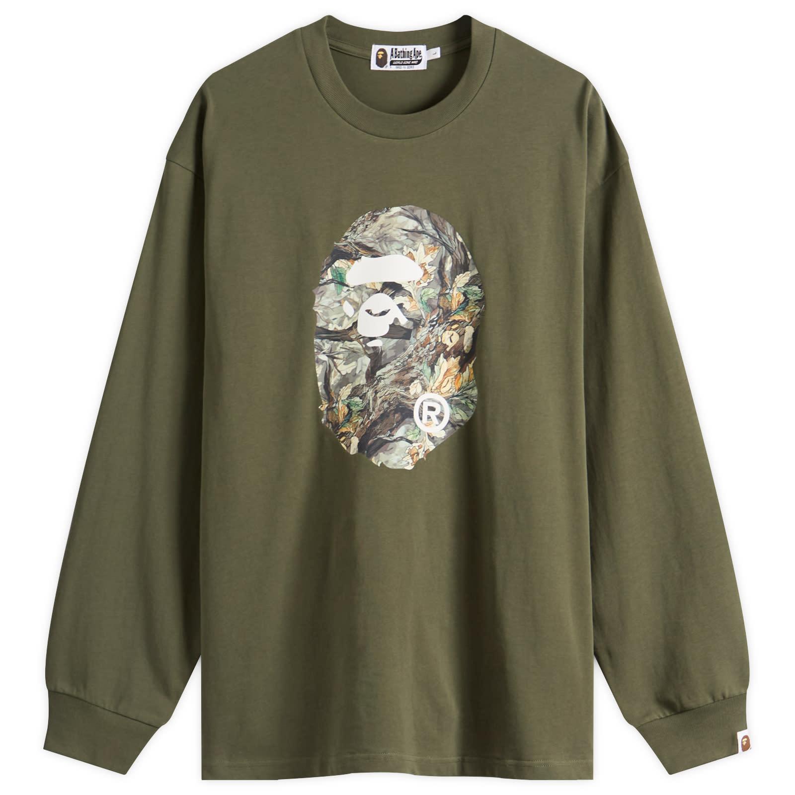 A Bathing Ape Long-sleeve t-shirts for Men | Online Sale up
