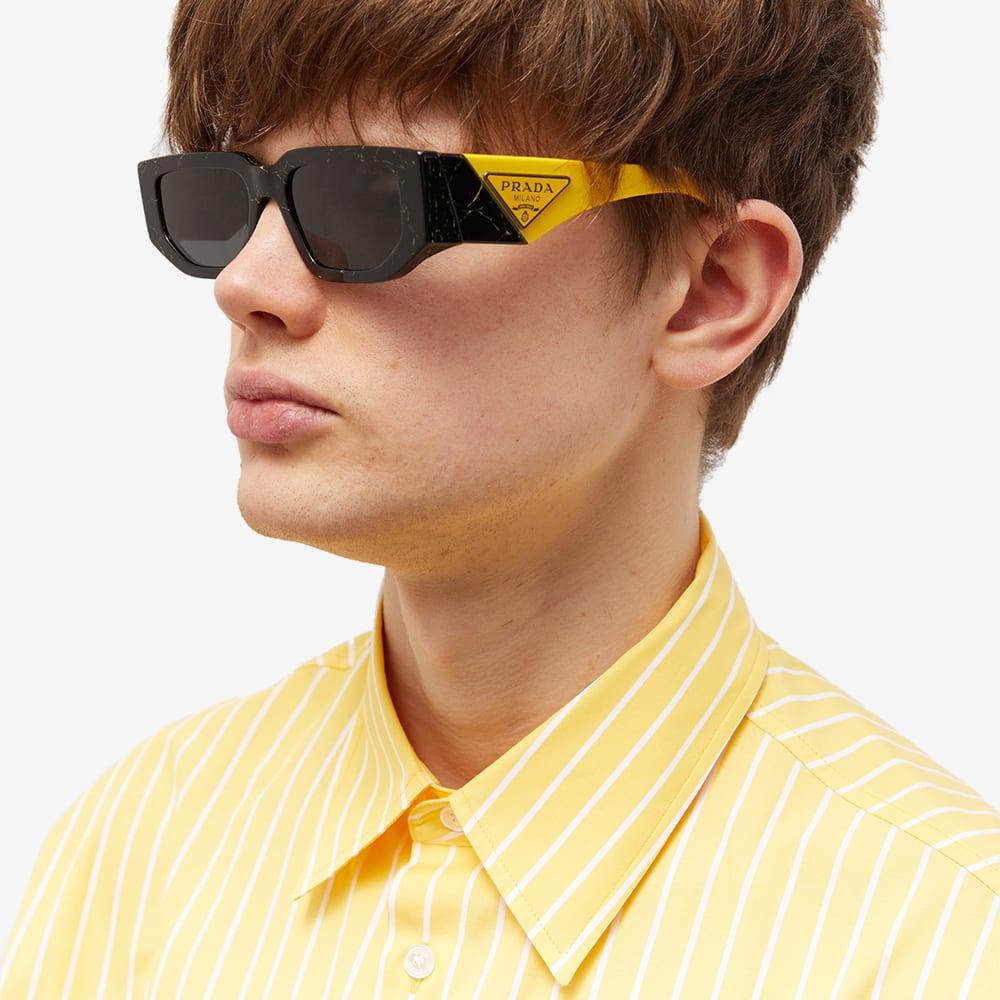 Prada Pr 09zs Sunglasses in Yellow for Men | Lyst Australia