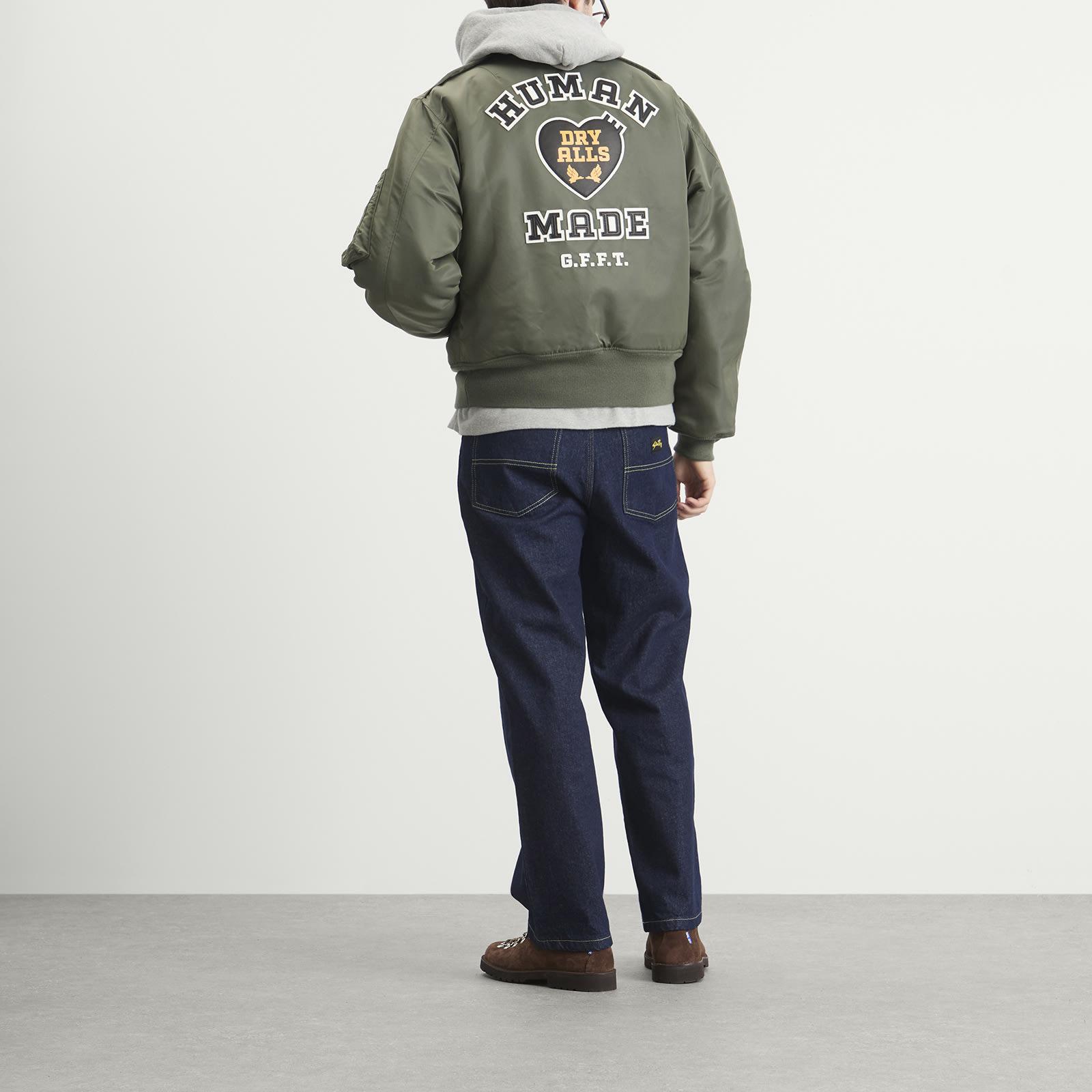Human Made Flight Jacket in Green for Men | Lyst