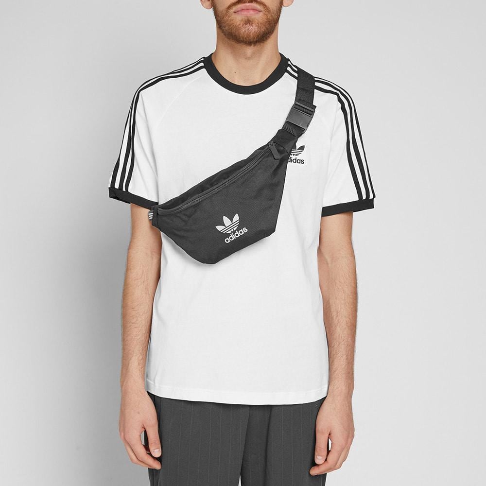 adidas Synthetic Waist Bag in Black for 