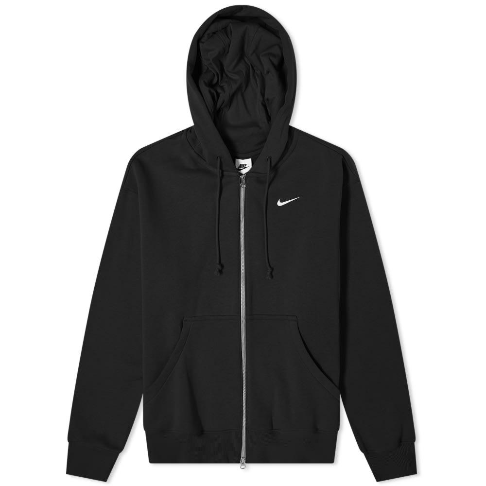 Nike Phoenix Fleece Full Zip Hoody in Black | Lyst