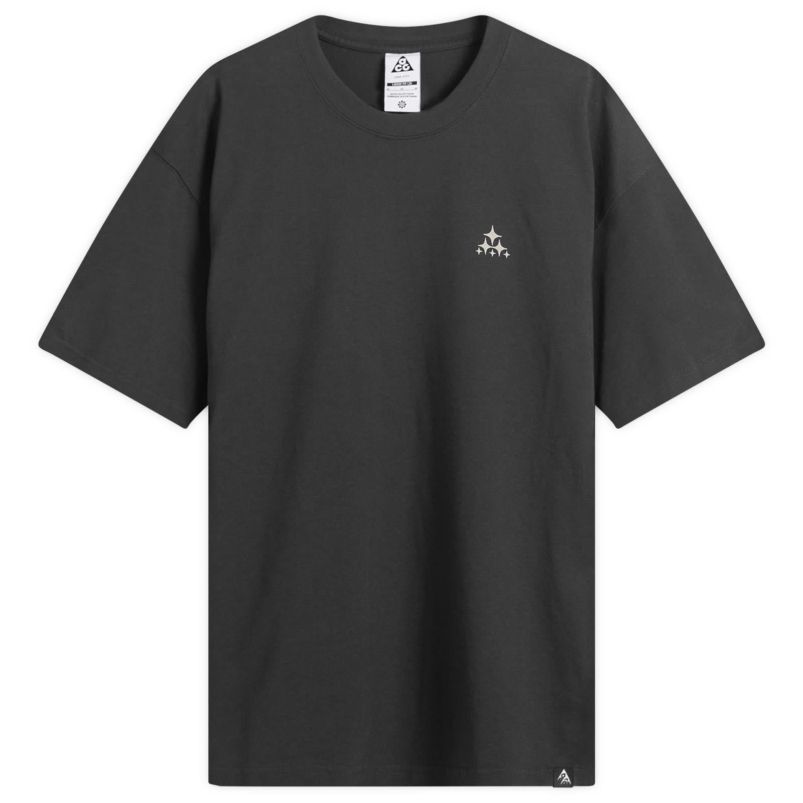 Nike Acg Mystery Lights T-Shirt in Black for Men | Lyst