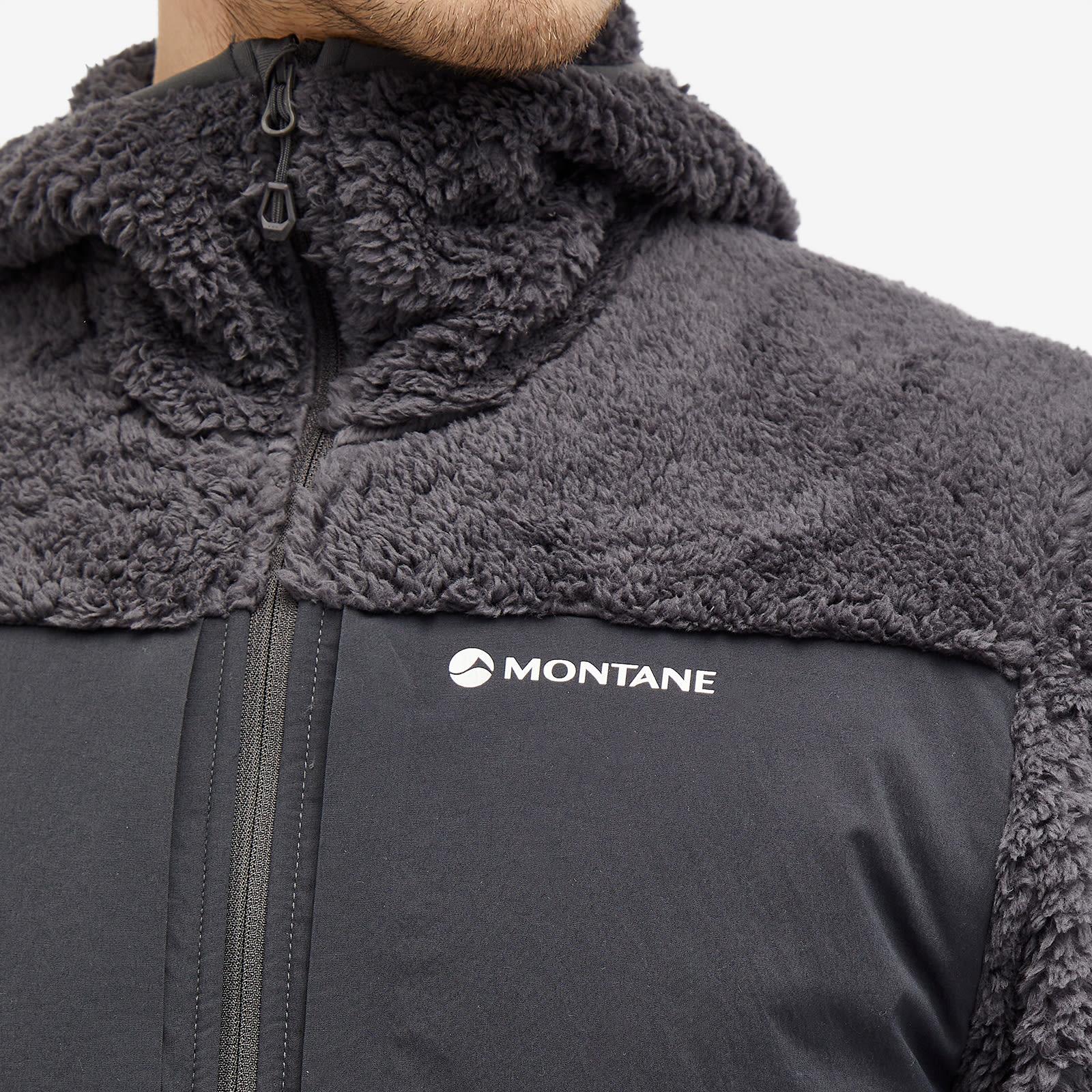 Fleece Montane Parka MONTANÉ Caldus Xt Sherpa Fleece Hooded Jacket