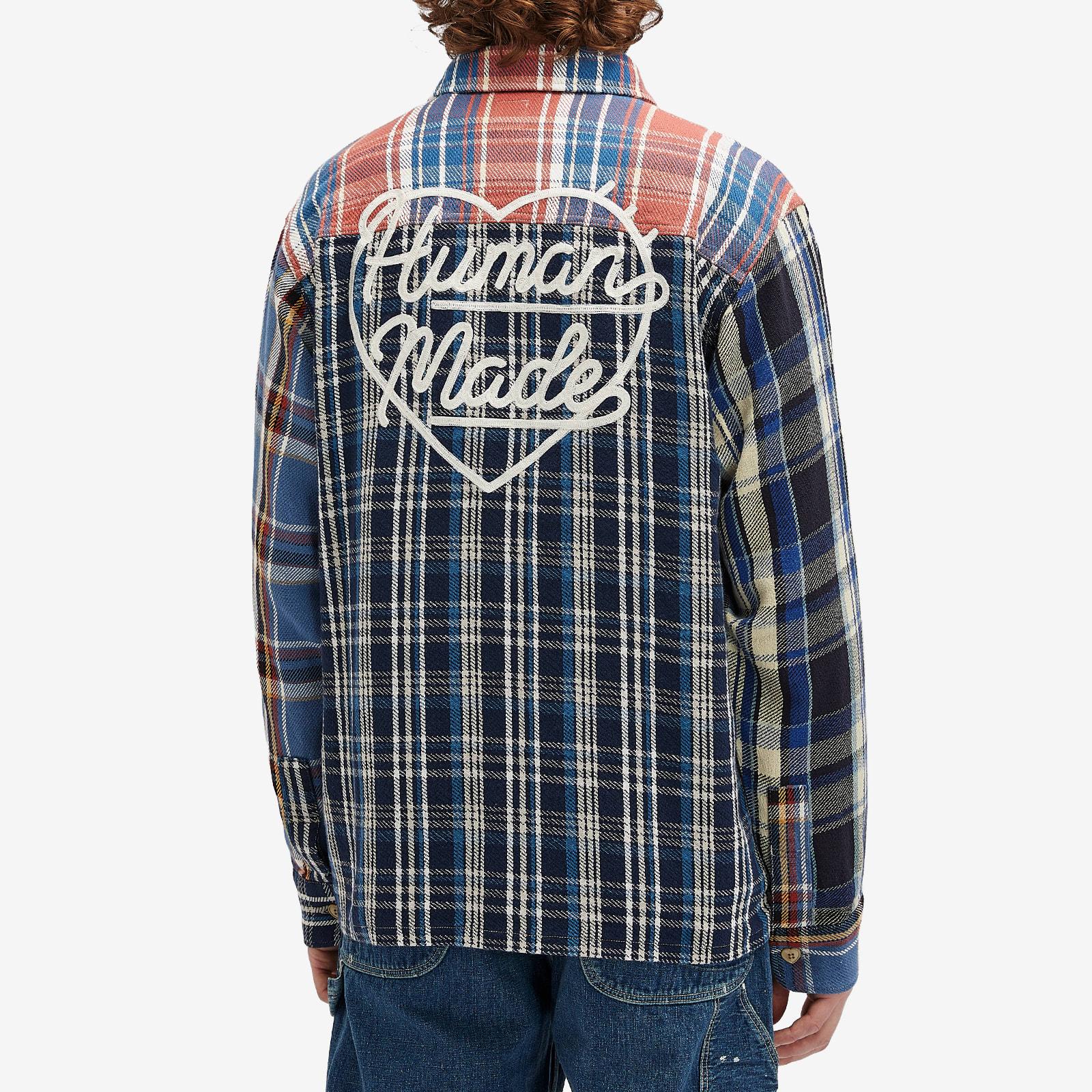 HUMAN MADE Crazy Check L/S シャツ\