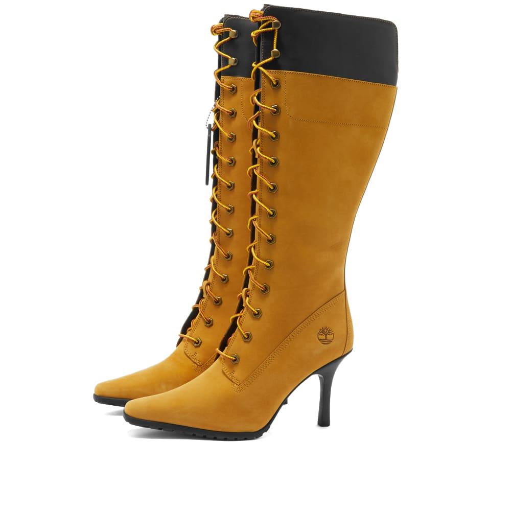 Ladies knee high timberland boots best sale