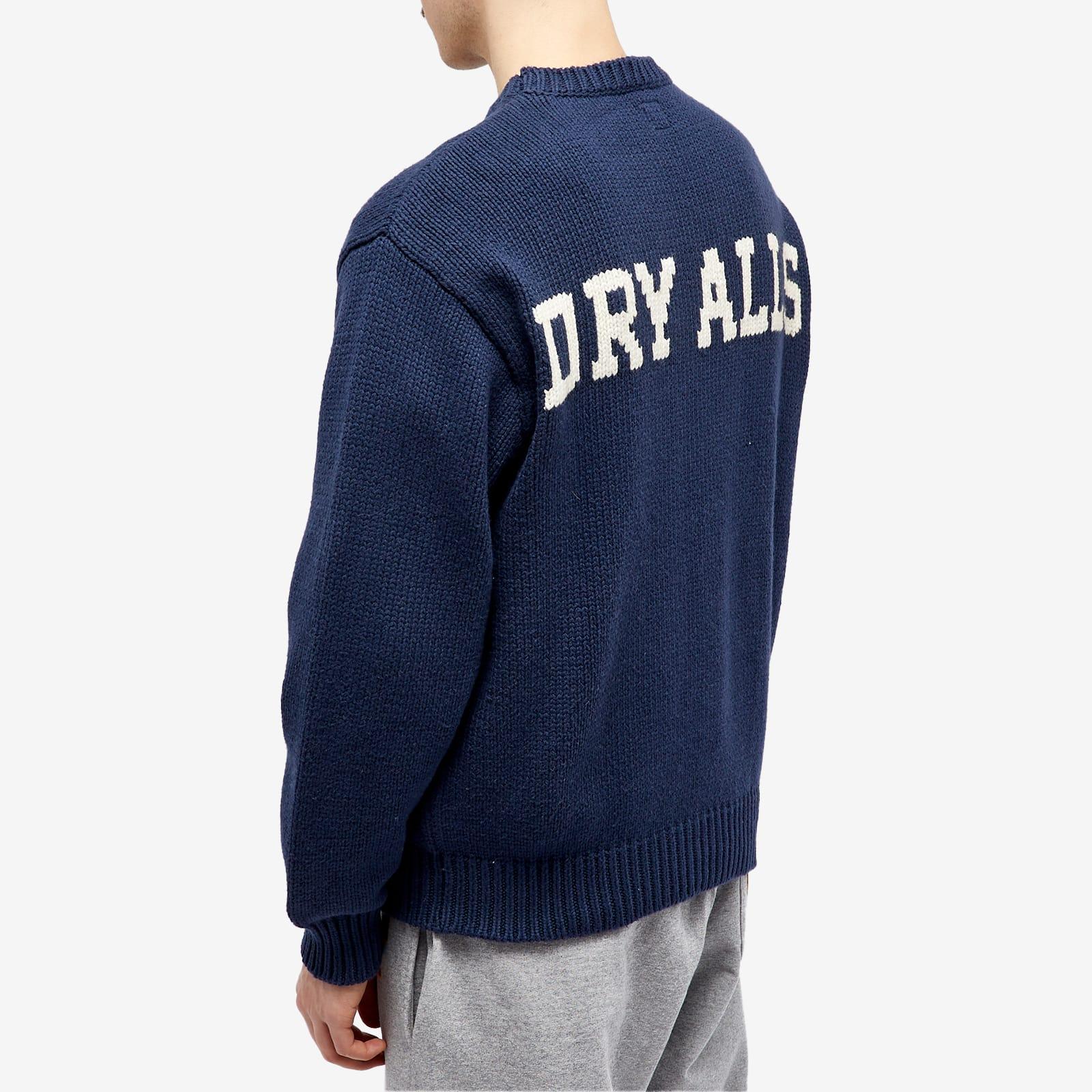 Human Made Dachs Knit Sweater in Blue for Men | Lyst