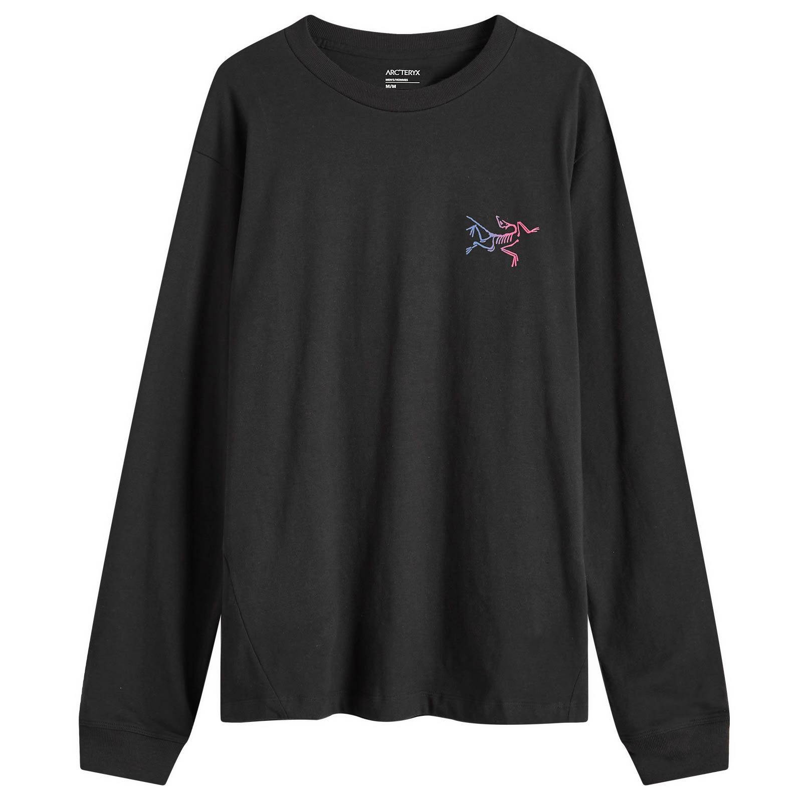 Long Sleeve Arcteryx Tshirts Captive Arc'Word LS M Black