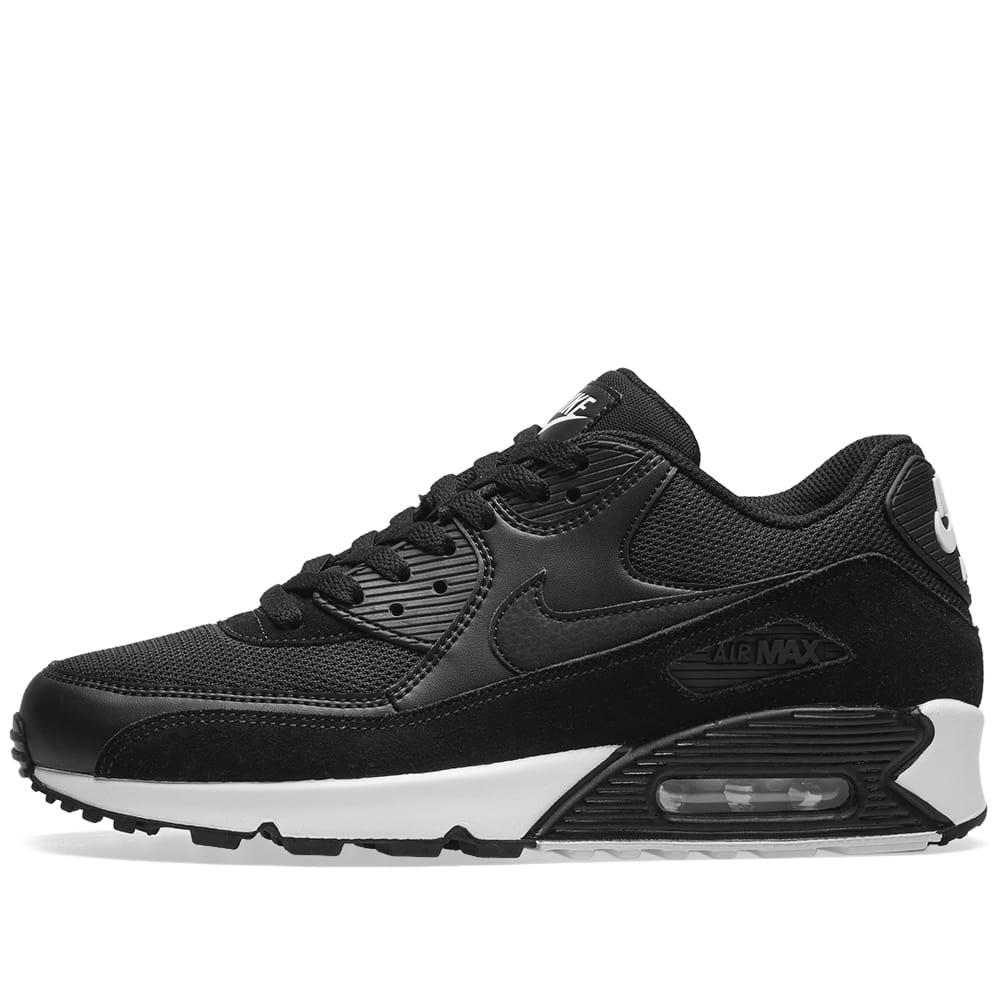 air max 90 essential black suede