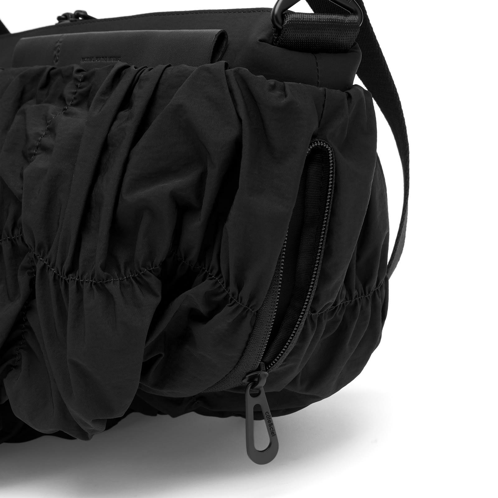 Côte&Ciel Orne Otra Gathered Cross Body Bag in Black | Lyst
