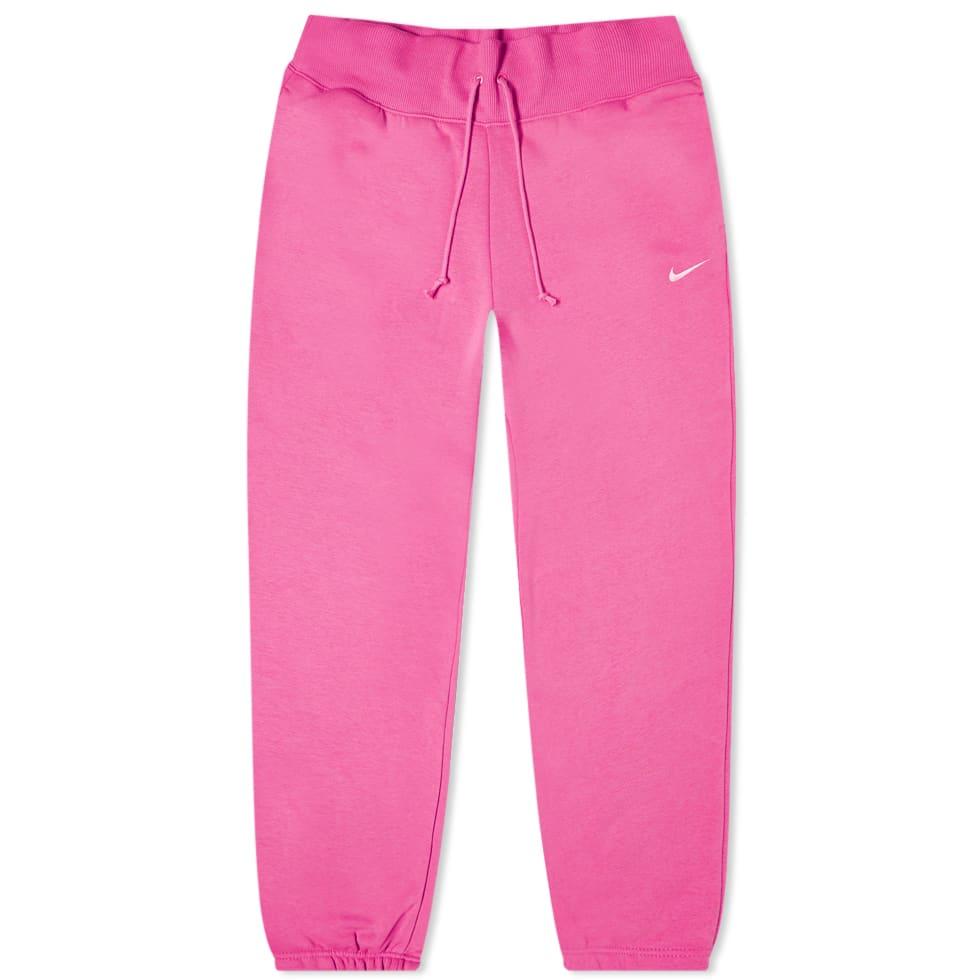 Nike Phoenix Fleece Oversized Pant in Pink | Lyst