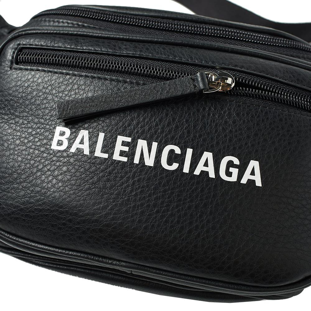 Balenciaga Leather Logo Waist Bag in 