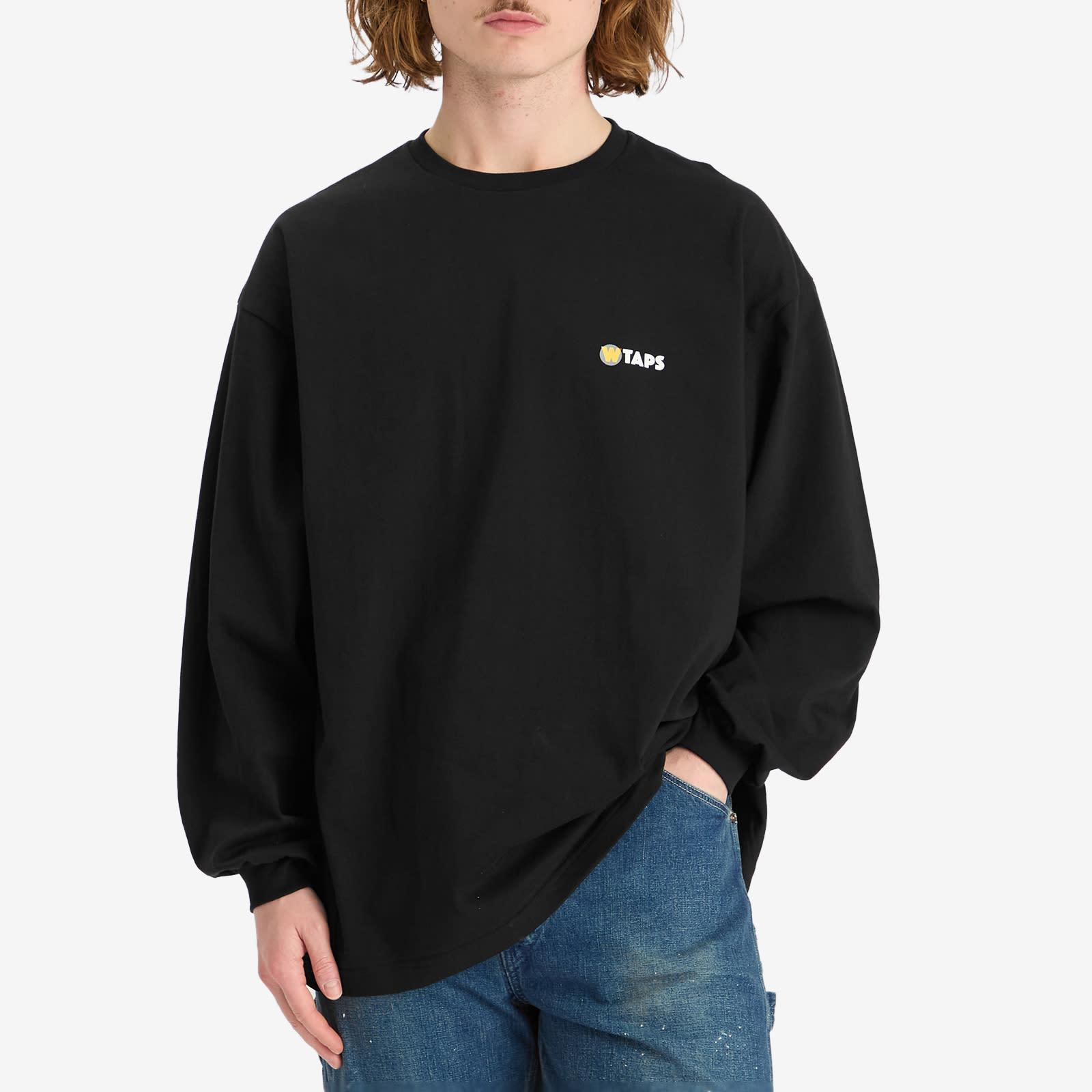 WTAPS LONG SLEEVE BLACK Mサイズ WTAPS Long-sleeve t-shirts for Men | Online Sale up to 54