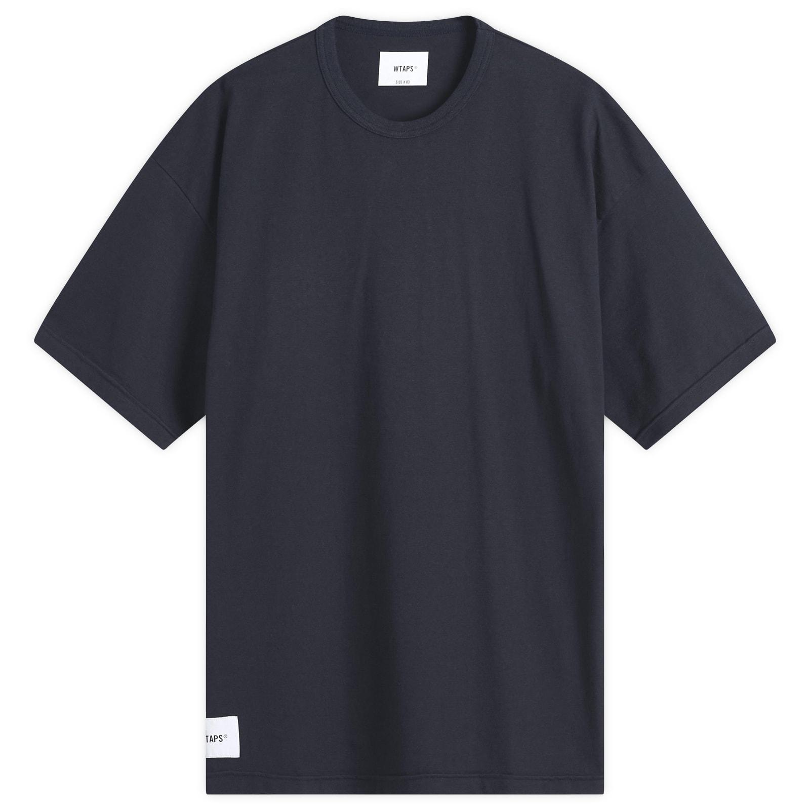 WTAPS Academy Back Logo T-Shirt in Blue for Men | Lyst