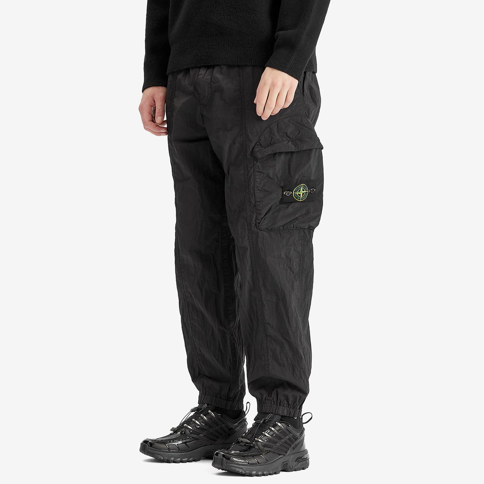 Stone Island Nylon Metal Econyl Cargo Pants in Black for Men | Lyst