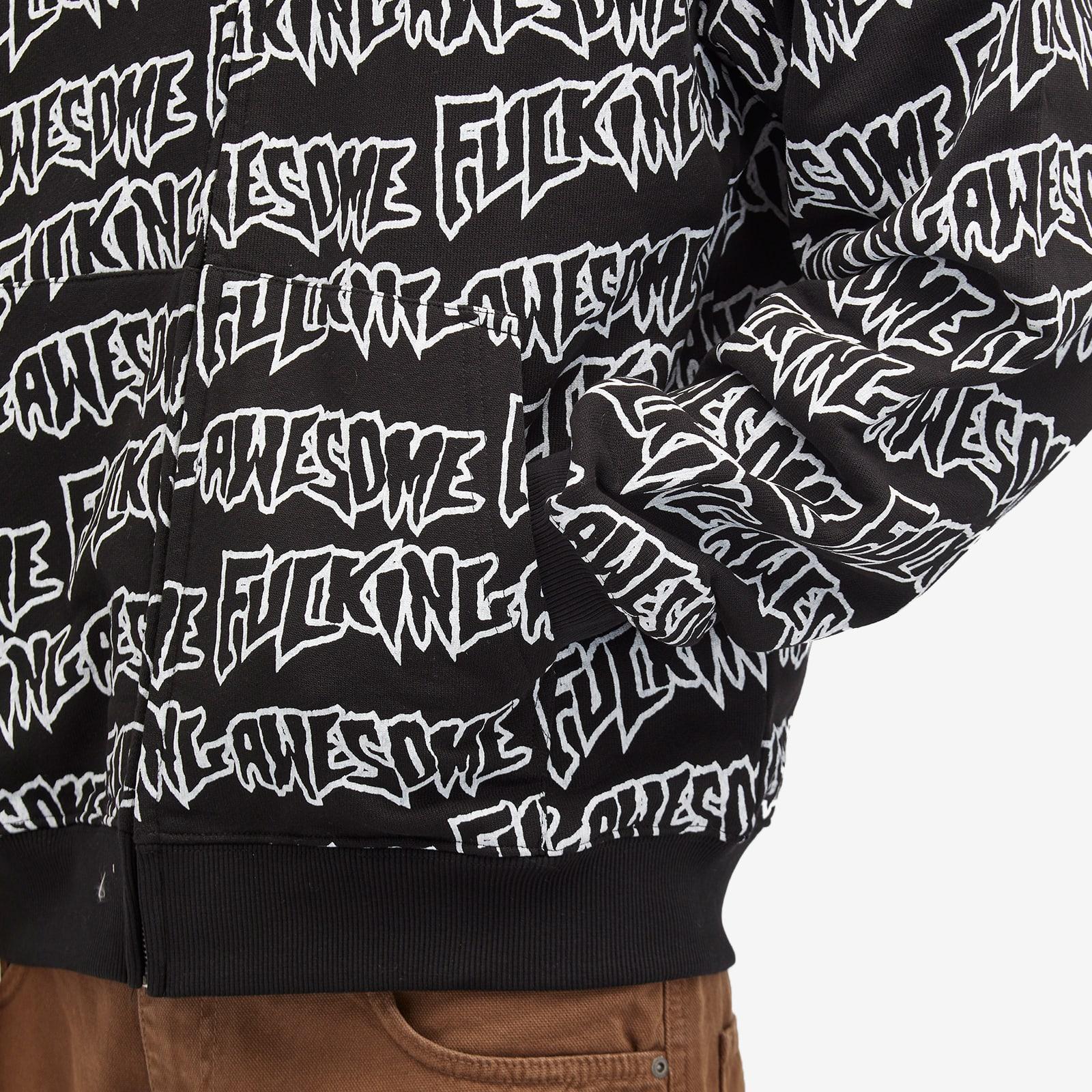 【Fucking Awesome】AOP STAMP ZIPPED HOODIE AOP Stamp Zipped Hoodie – Fucking Awesome