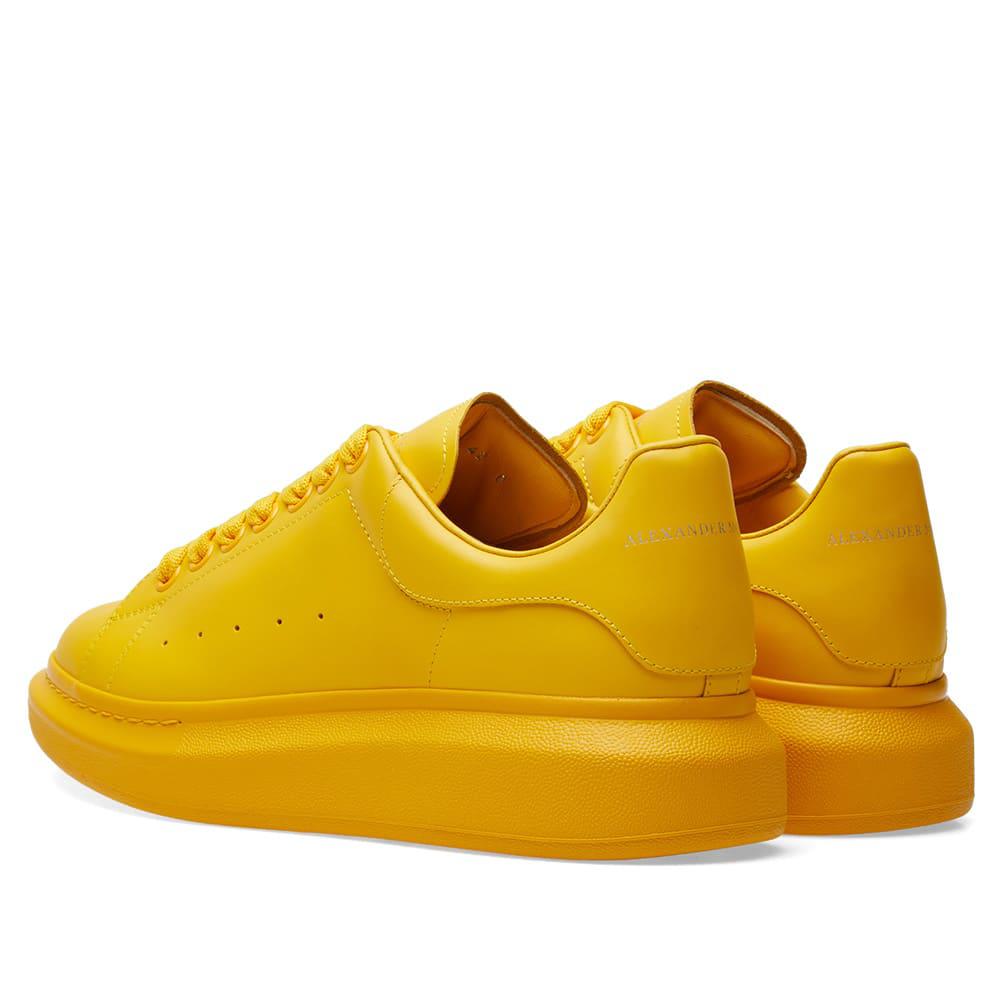 alexander mcqueen yellow sneakers