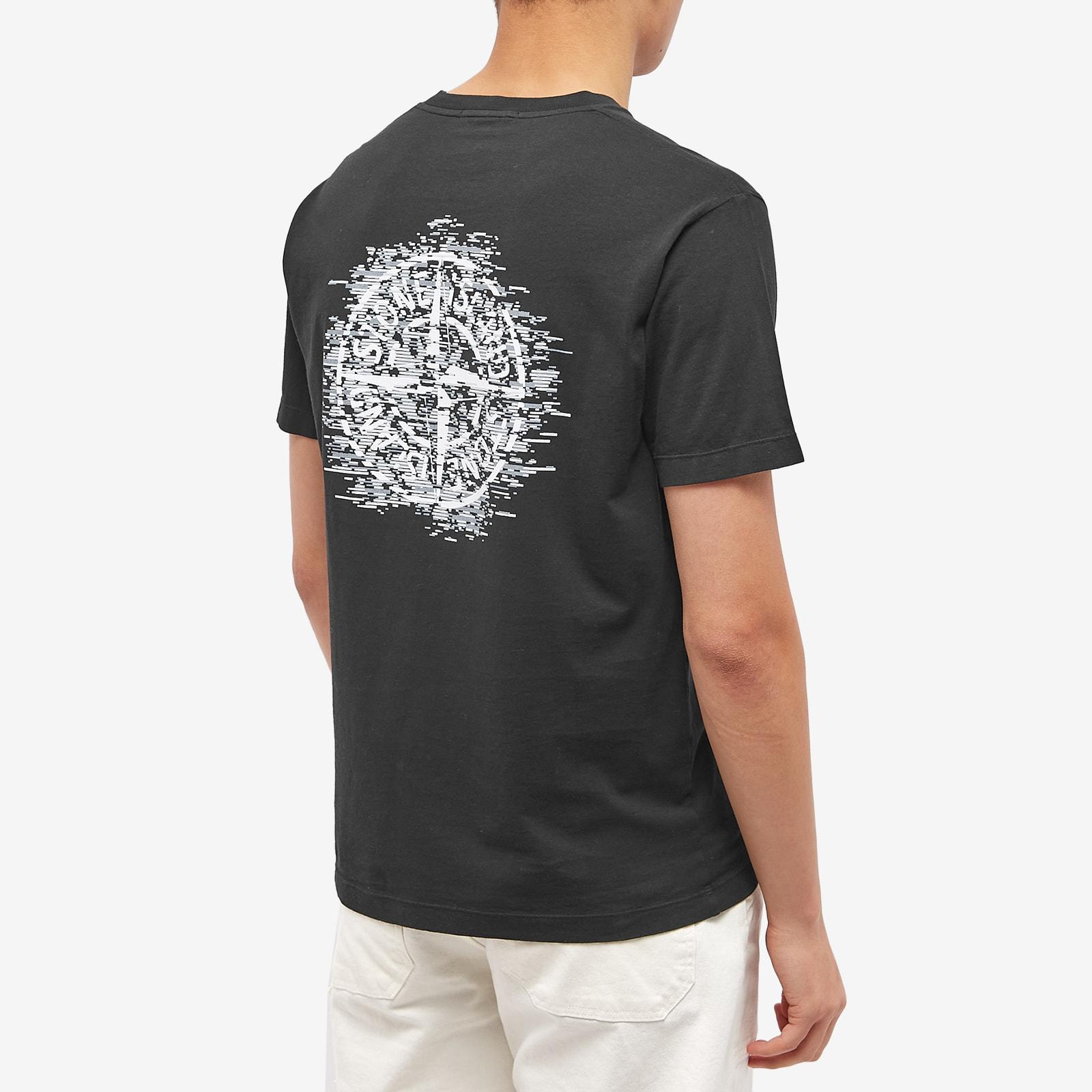 Stone Island Institutional One Graphic T-shirt in Black for Men | Lyst