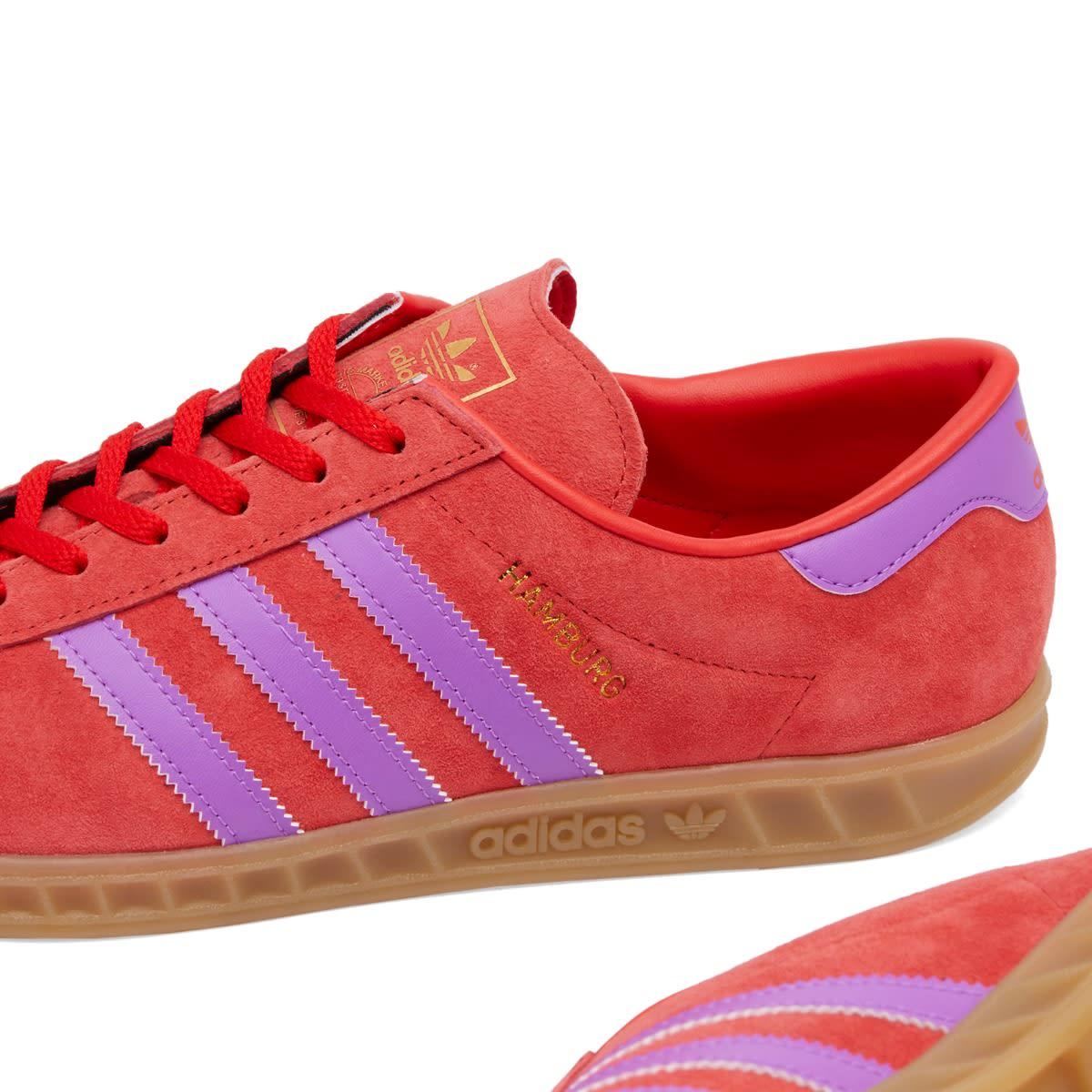 adidas Hamburg in Red Lyst UK
