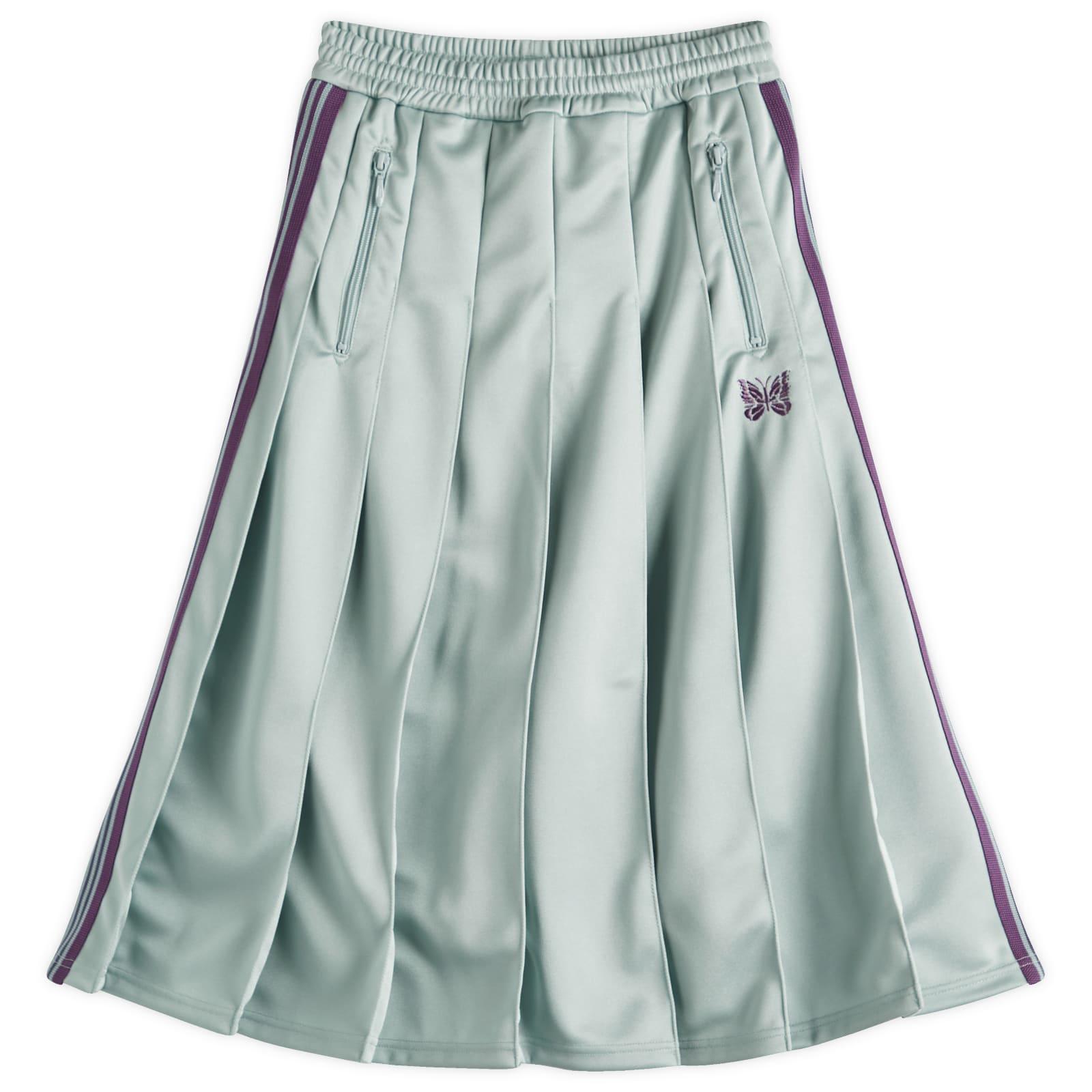 Needles Pleated Track Skirt in Blue | Lyst UK