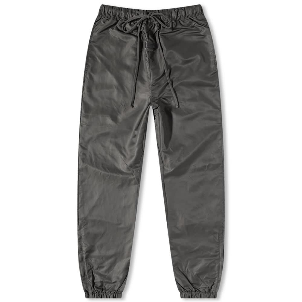 Fear of God ESSENTIALS Logo Nylon Track Pant in Gray for Men | Lyst