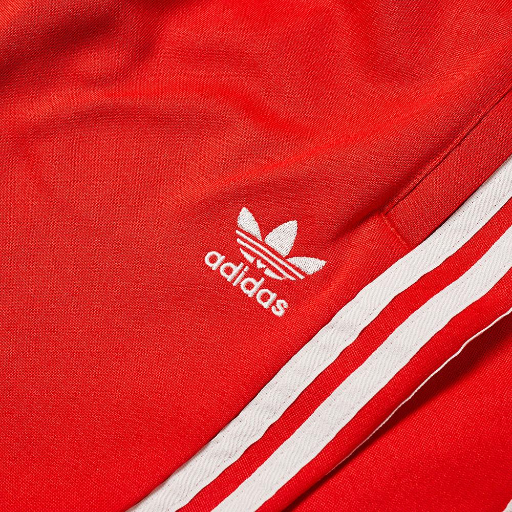 adidas superstar track pants red
