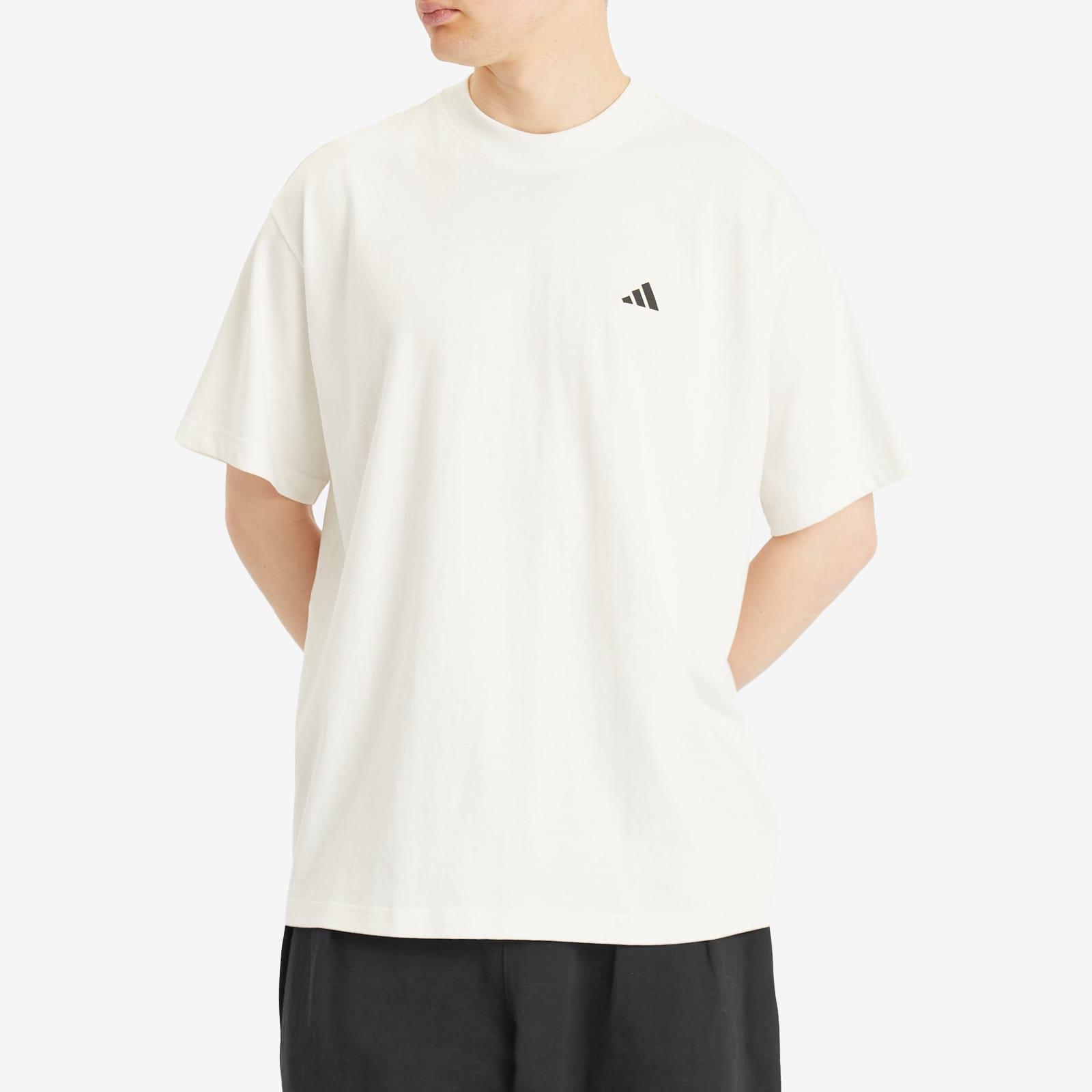 ★★Adairs★★ Anthony Edwards Seasonal Logo Tee Cloud White adidas Anthony Edwards Seasonal Logo T-Shirt in White for