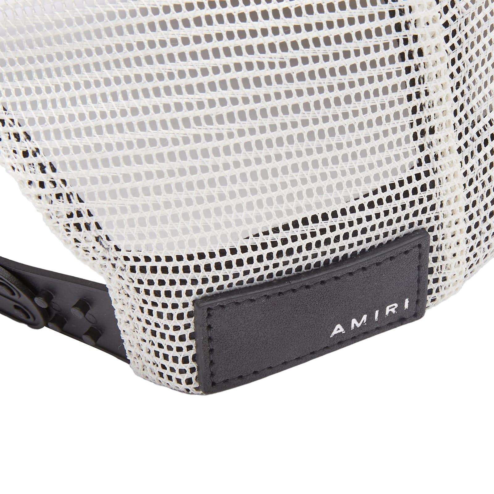 Amiri staggered Logo Trucker Hat in White for Men | Lyst