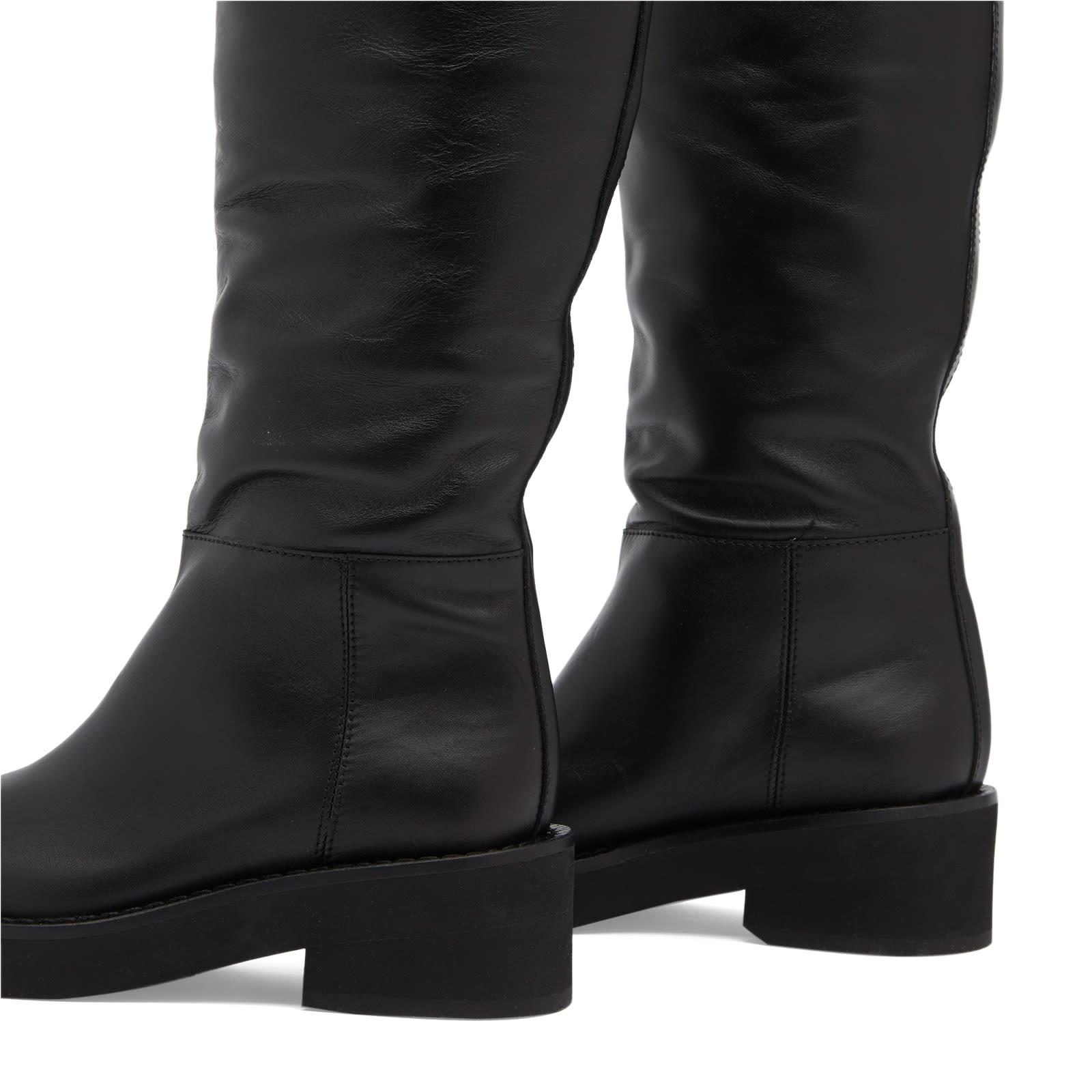 ロングブーツ Mm6 Maison Margiela Architype High Boots MM6 Maison Margiela Leather knee-high boots MM6 Maison Margiela