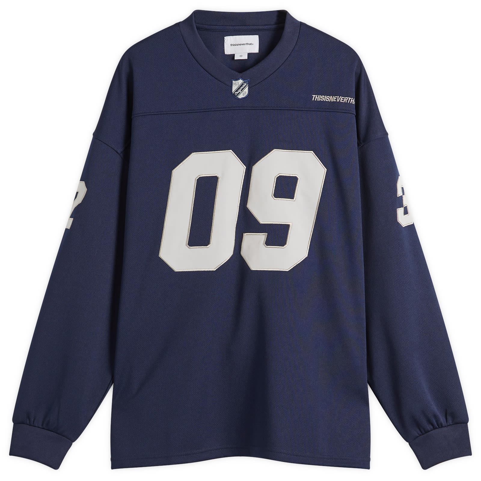 thisisneverthat Football Jersey in Blue for Men | Lyst UK