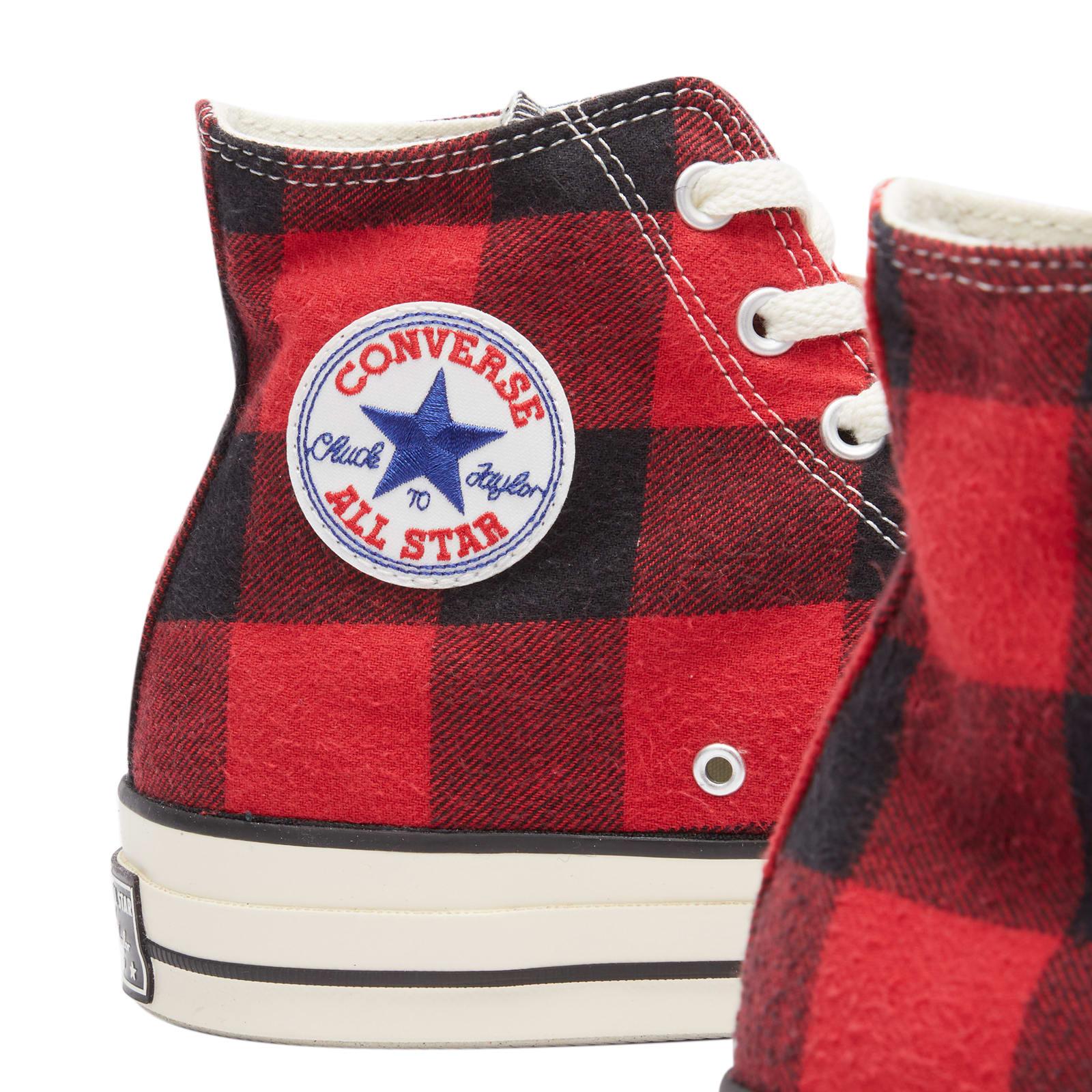 Buffalo shop plaid converse