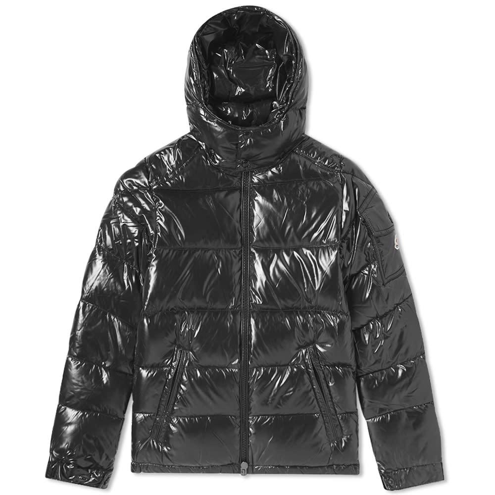 moncler black bubble jacket