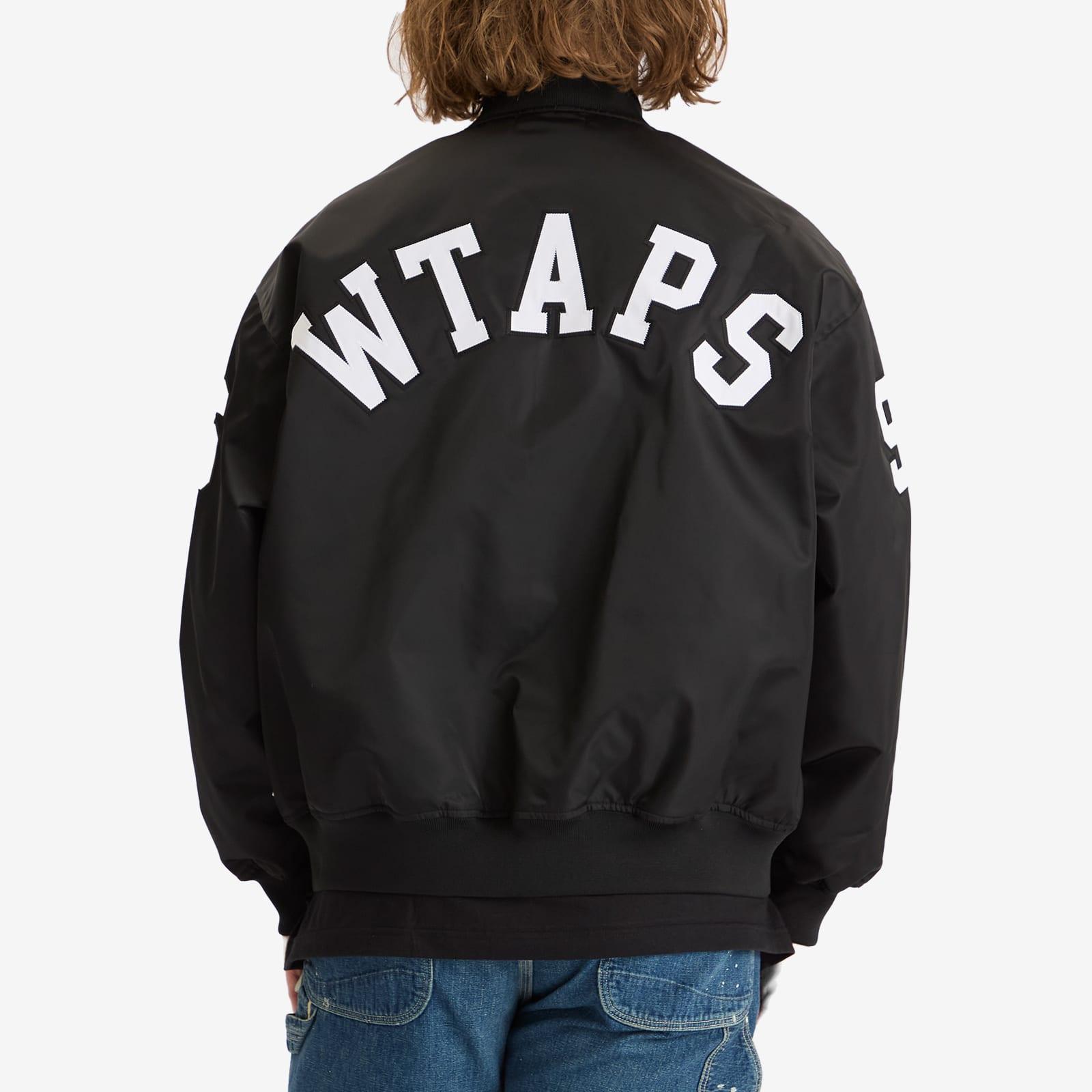 WTAPS Team Stadium Jacket in Black for Men | Lyst