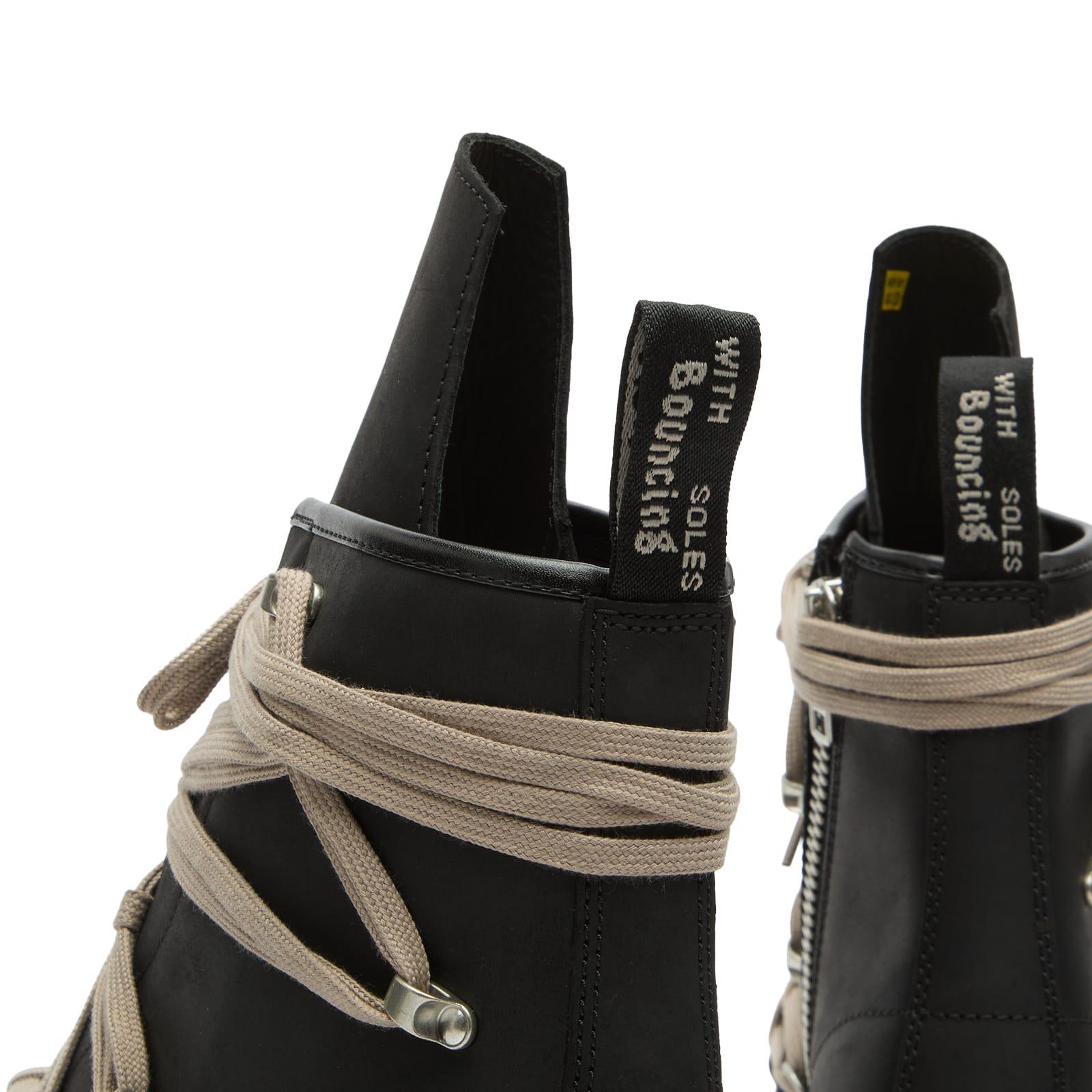 Rick Owens X Dr Martens 1460 Quad Sole Megalace Boot in Black for 