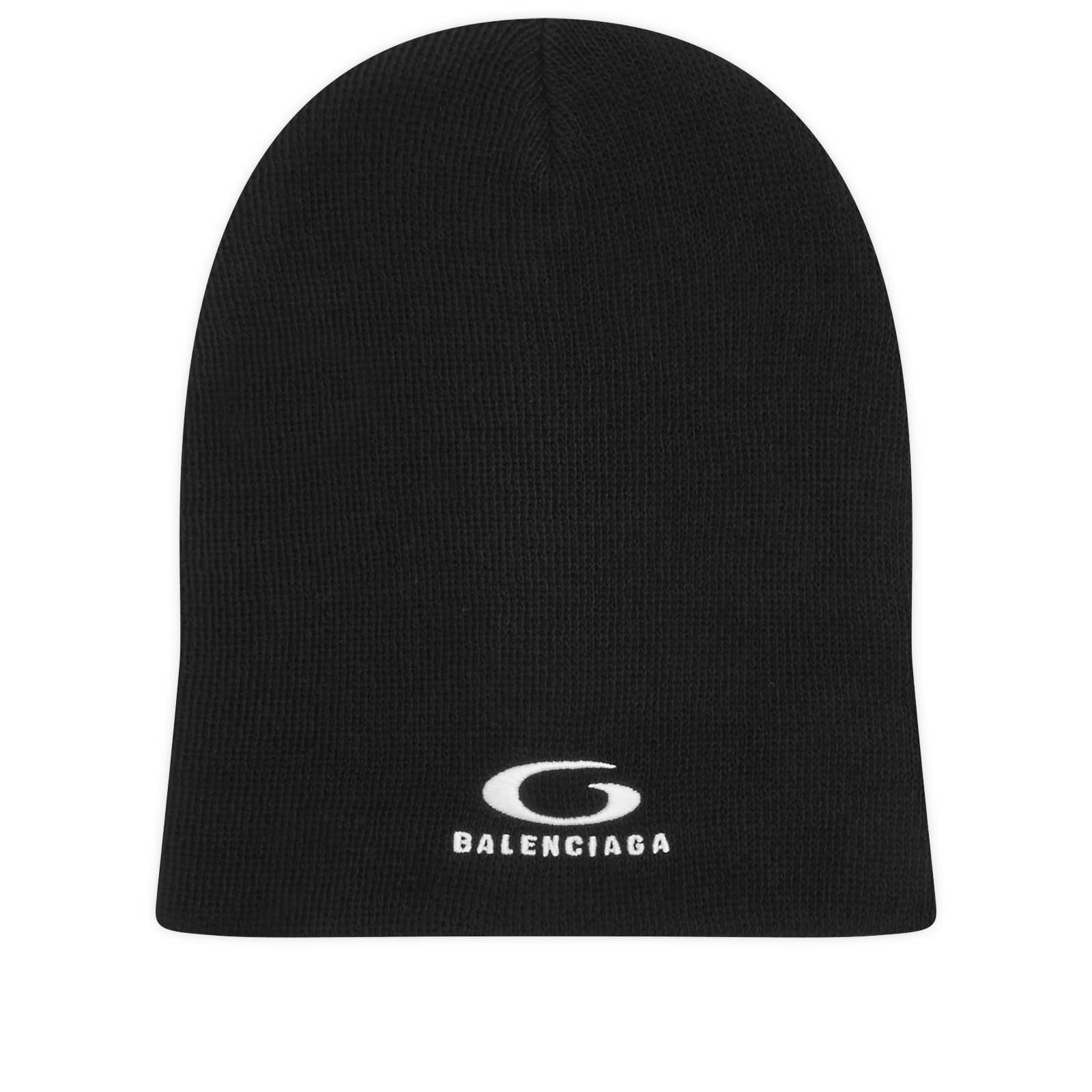 Balenciaga Logo Beanie in Black for Men | Lyst