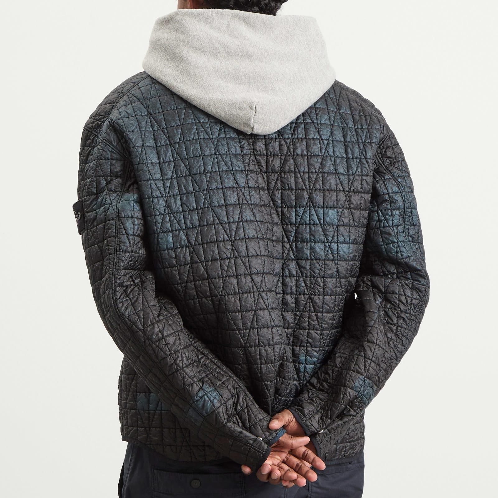 Stone Island Nylon Reps-Tc Corrosion Treatment Quilted Jacke in