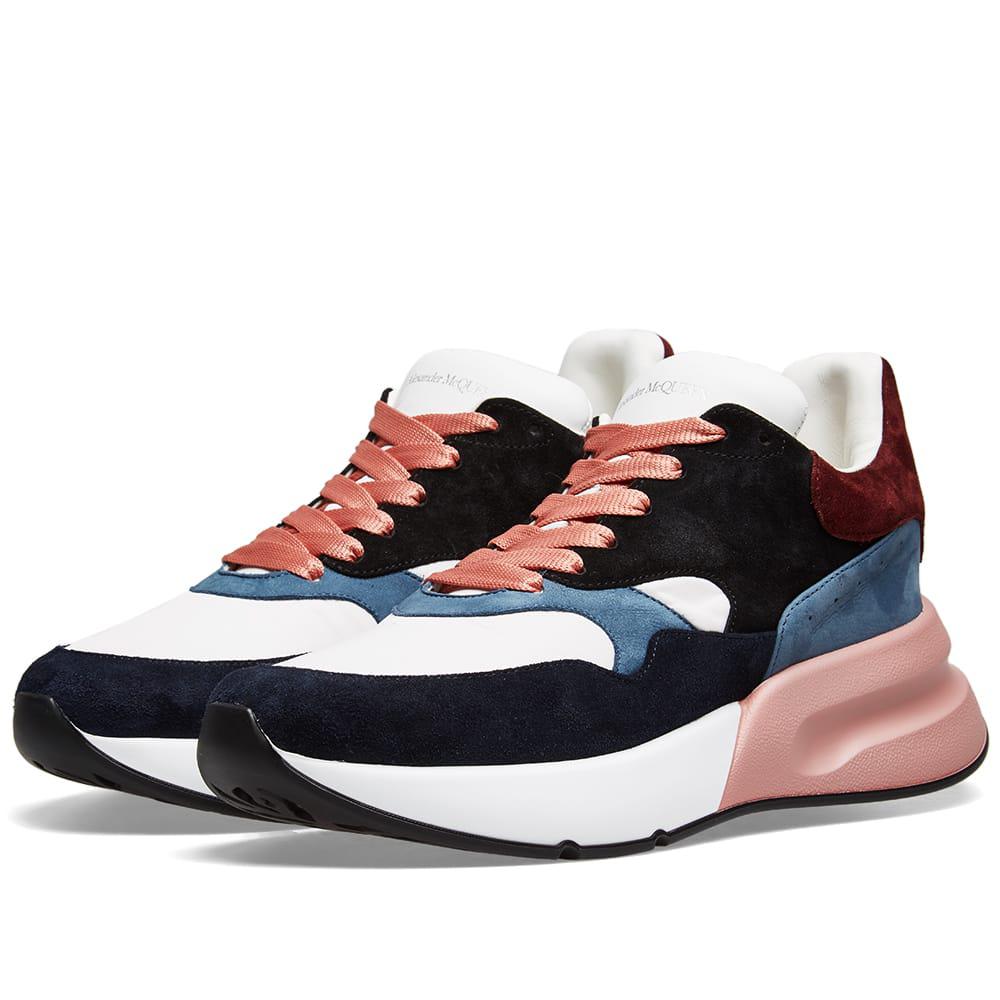 alexander mcqueen suede
