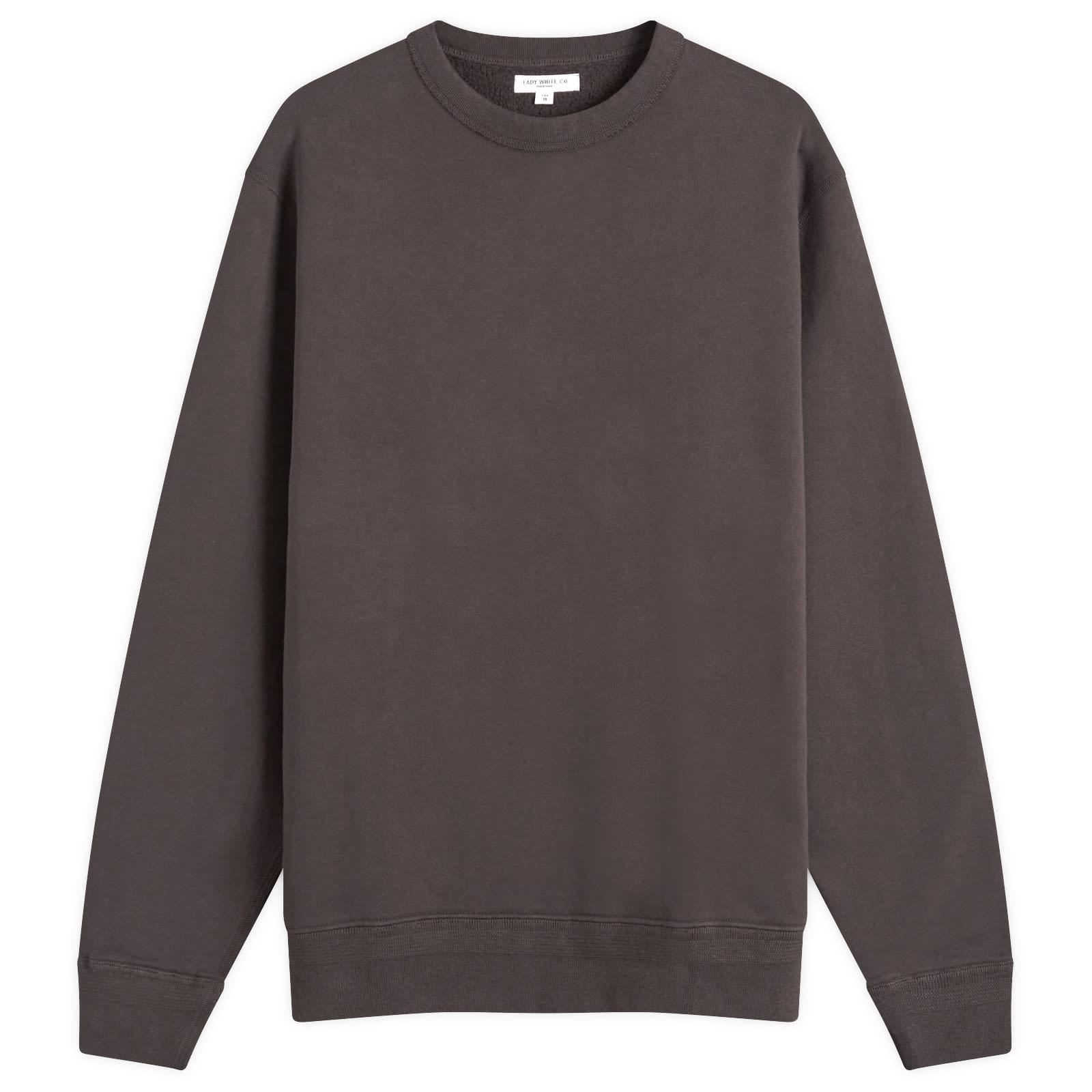 LADY WHITE Co. ビショップ購入 Lady White Co. Quarter Zip Sweatshirt Scarlet Grey