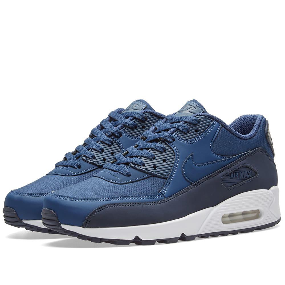 gray and blue air max