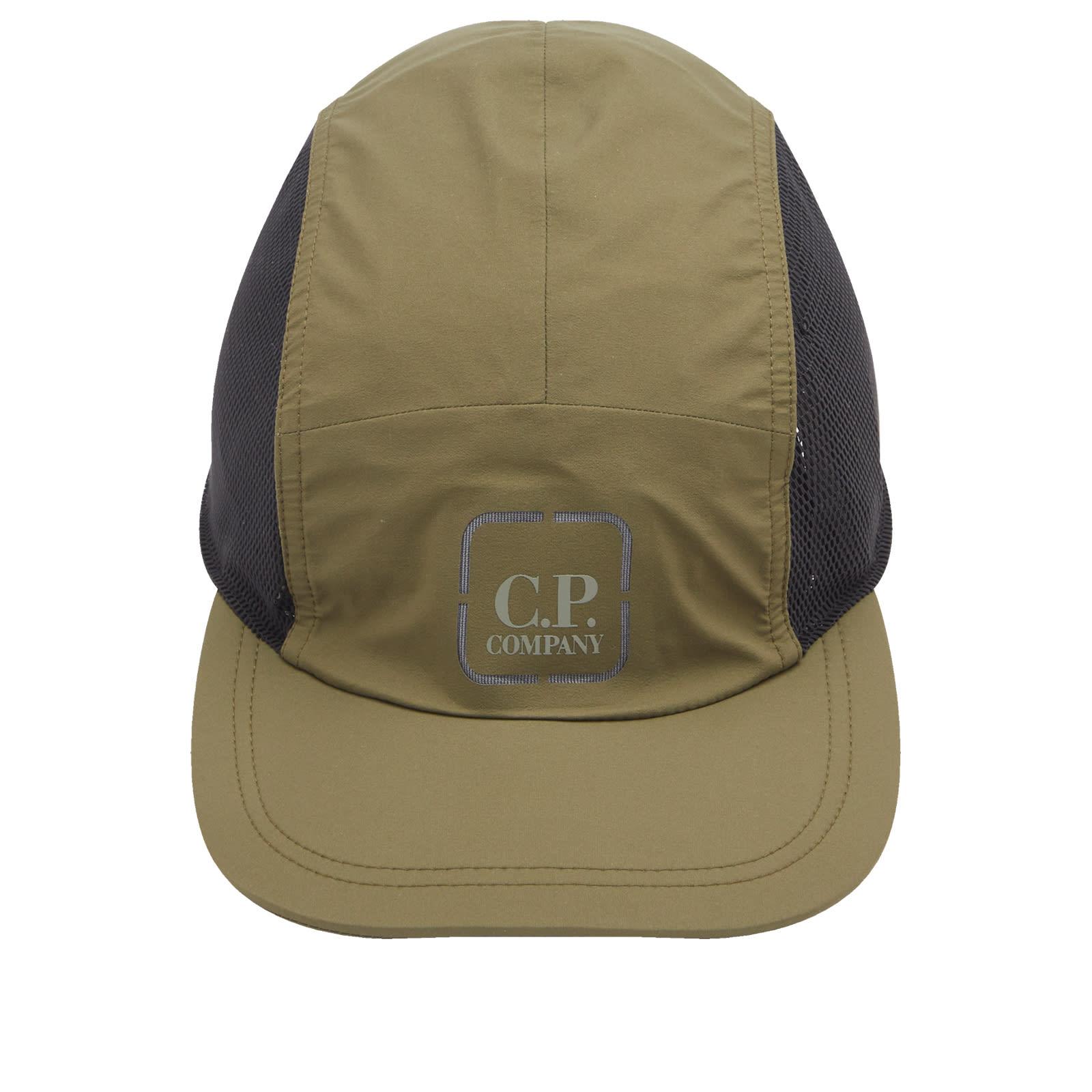 ★C.P. Company★ Gore-Tex Infinium Ball Cap Ivy Green 18CLAC C.P. COMPANY GORE‑TEX INFINIUM™ LOGO CAP IVY GREEN - Vic