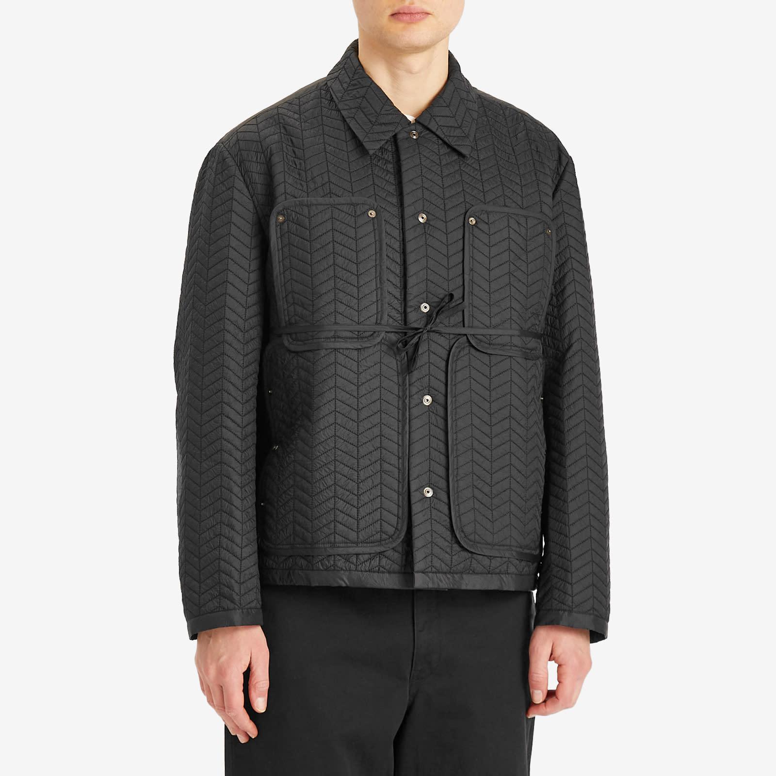 Craig Green Quilted Worker Jacket in Black for Men | Lyst UK