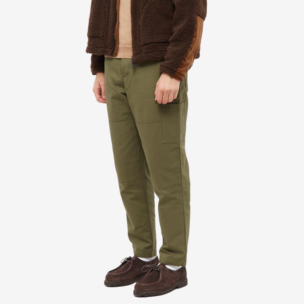 Oliver Spencer Twill Judo Trousers in Green for Men | Lyst