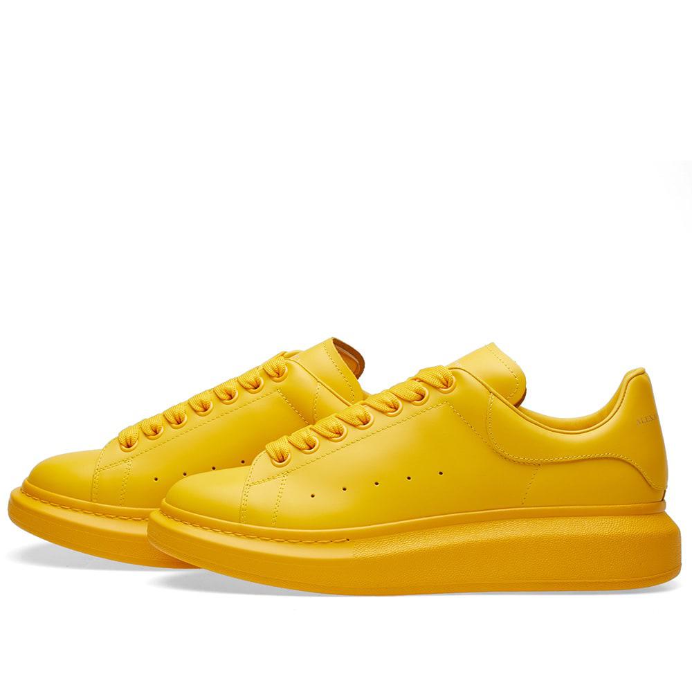 alexander mcqueen trainers yellow
