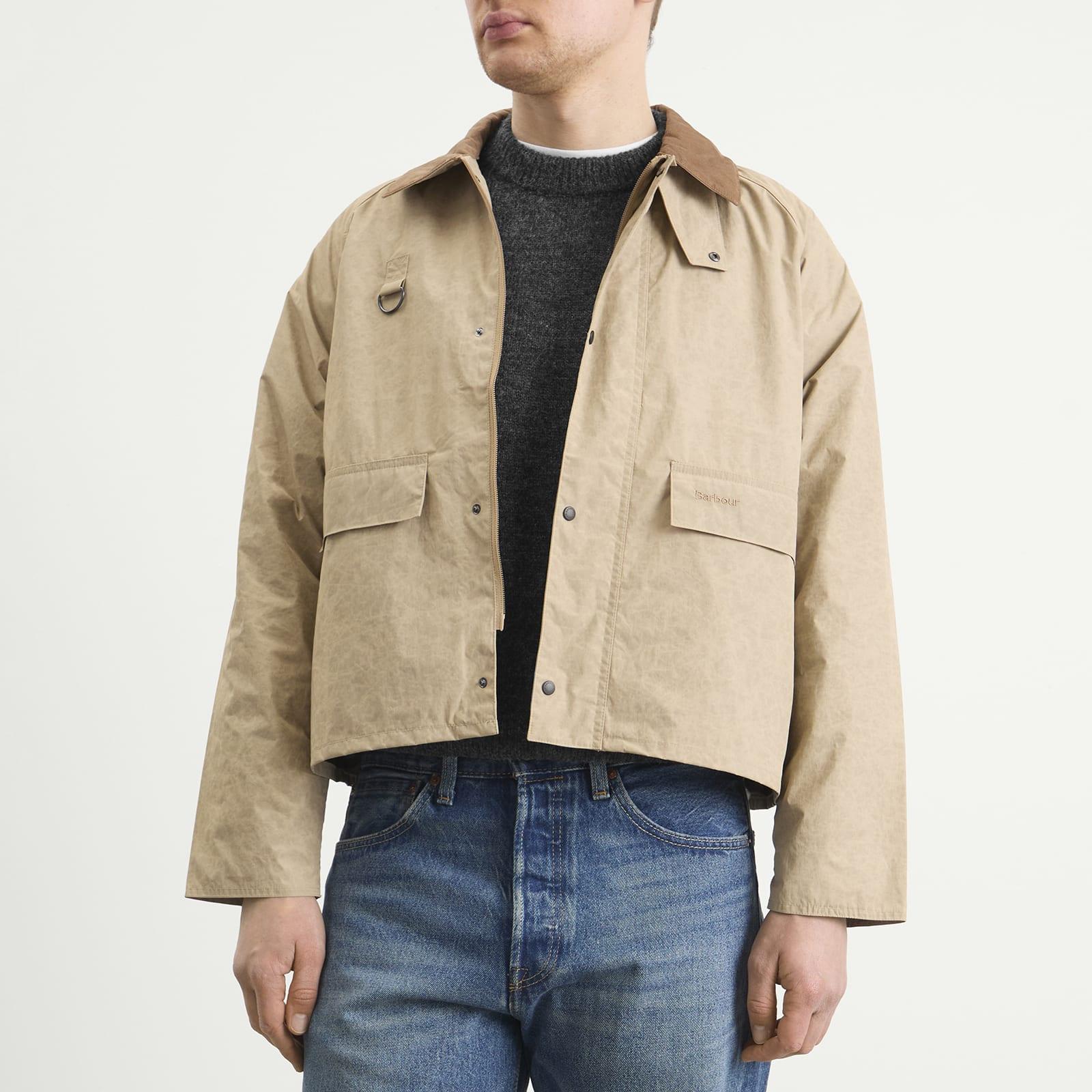 Barbour Ripstop Spey Showerproof Jacket in Natural for Men | Lyst