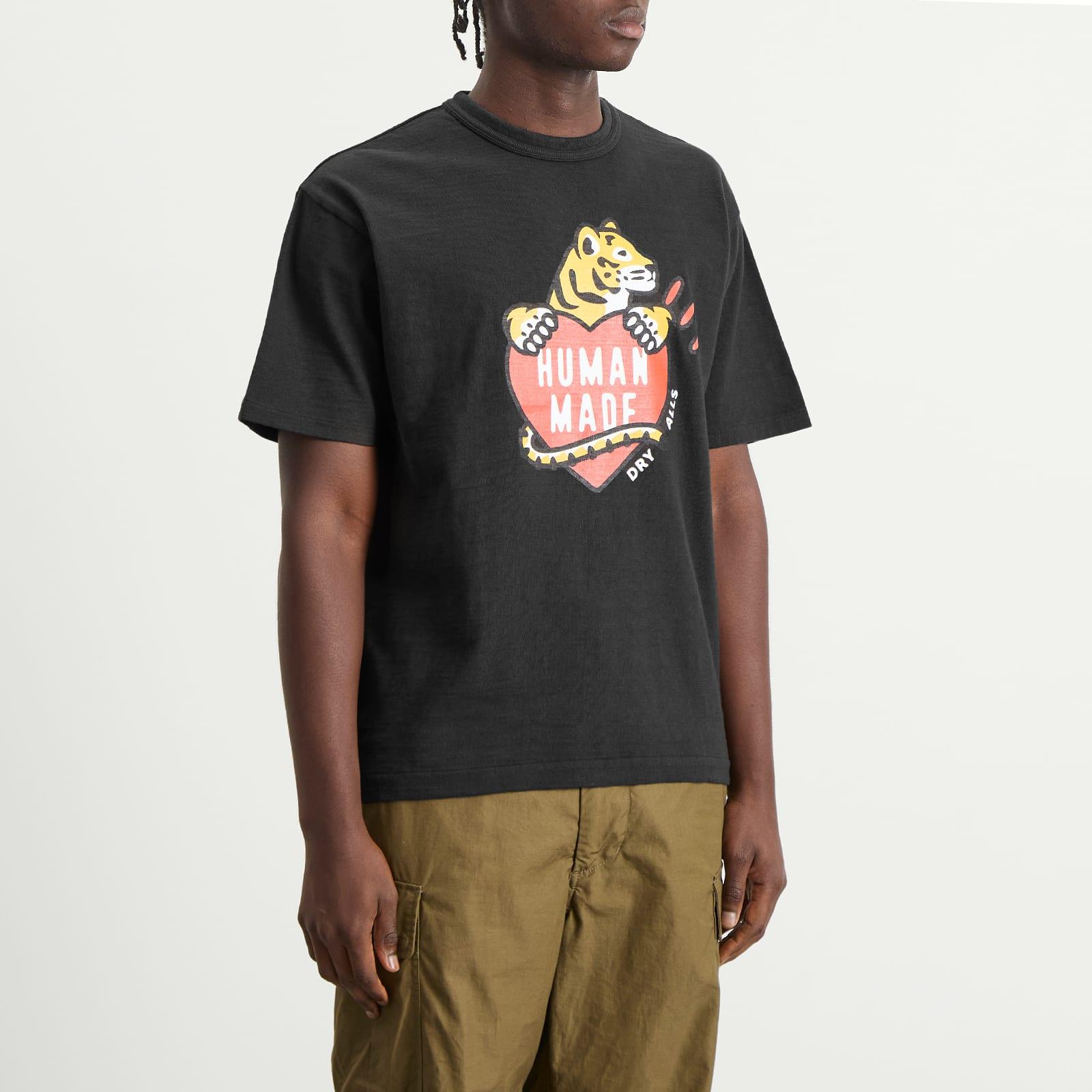 Human Made Tiger Heart T-Shirt in Black for Men | Lyst